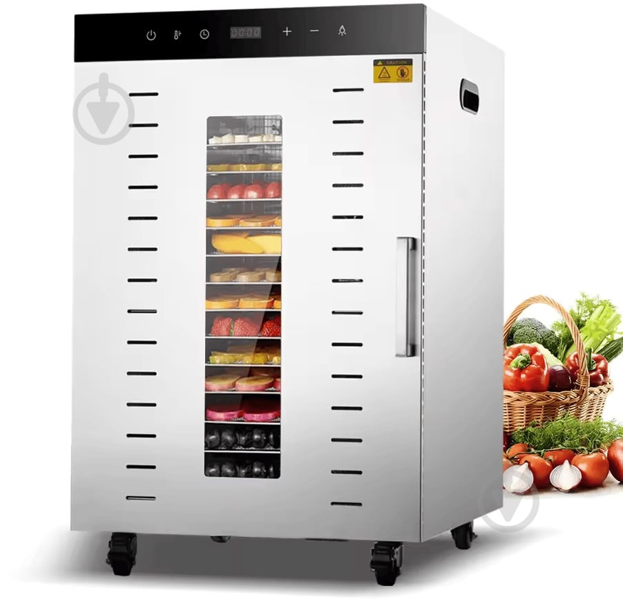 Дегідратор Tekhniko DH-16H-SS - фото 1 Дегідратор Tekhniko DH-16H-SS - фото 1