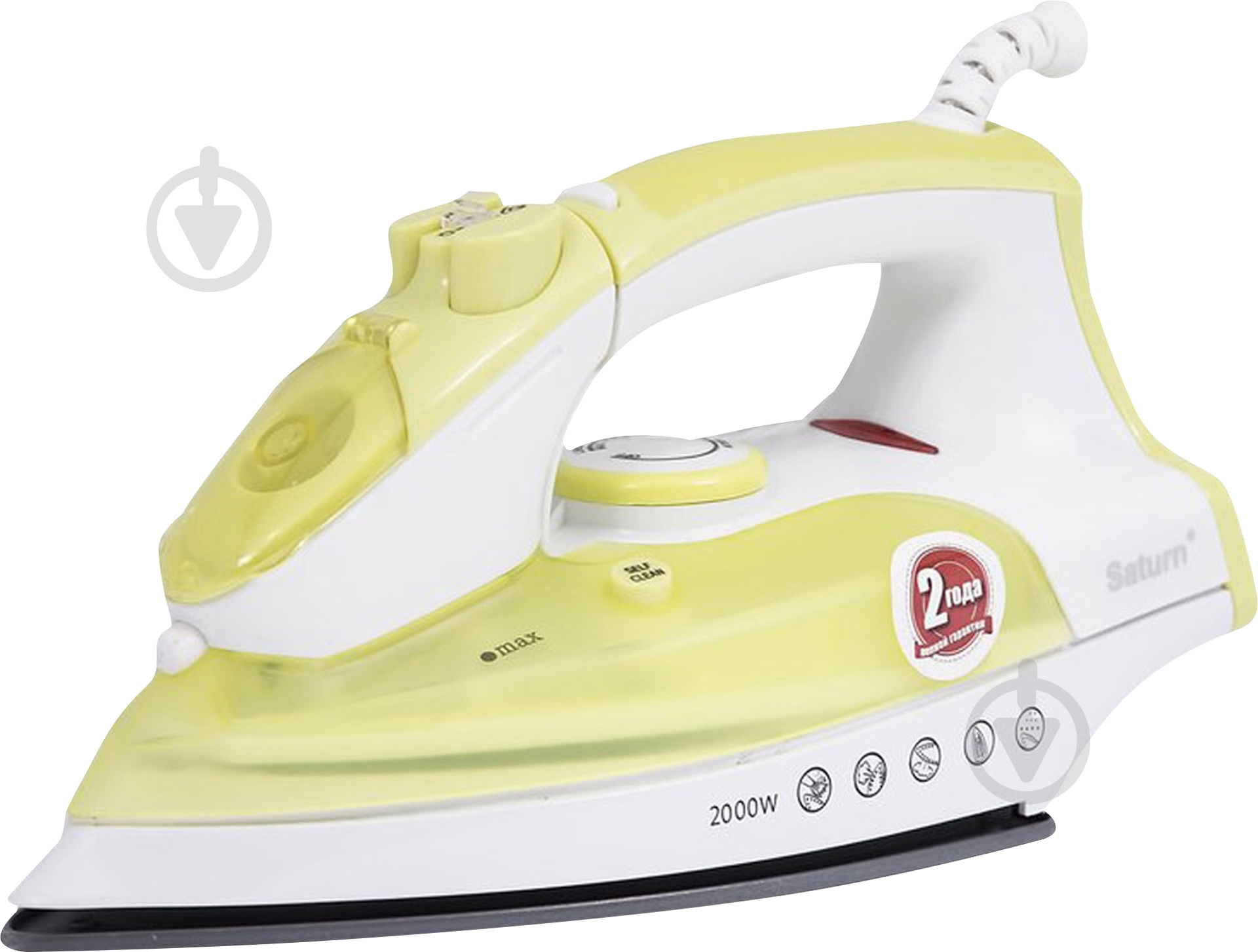 Утюг Saturn ST-CC0222 green - фото 1 Утюг Saturn ST-CC0222 green - фото 1