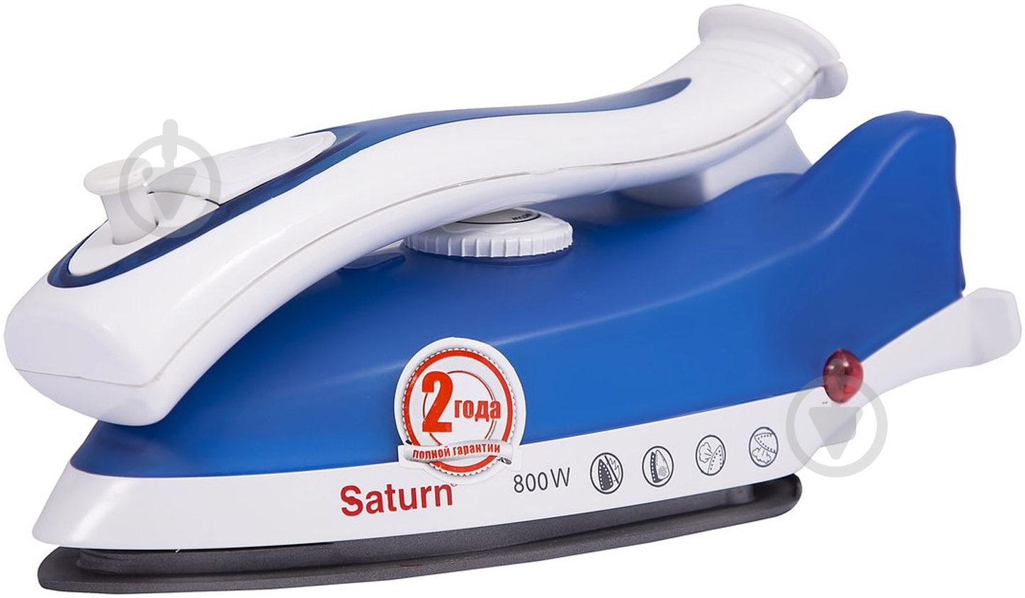 Утюг Saturn ST-CC7107 blue - фото 3 Утюг Saturn ST-CC7107 blue - фото 3