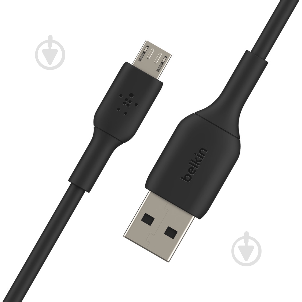 Кабель Belkin USB-A - MicroUSB PVC 1 м черный (CAB005BT1MBK) - фото 4
