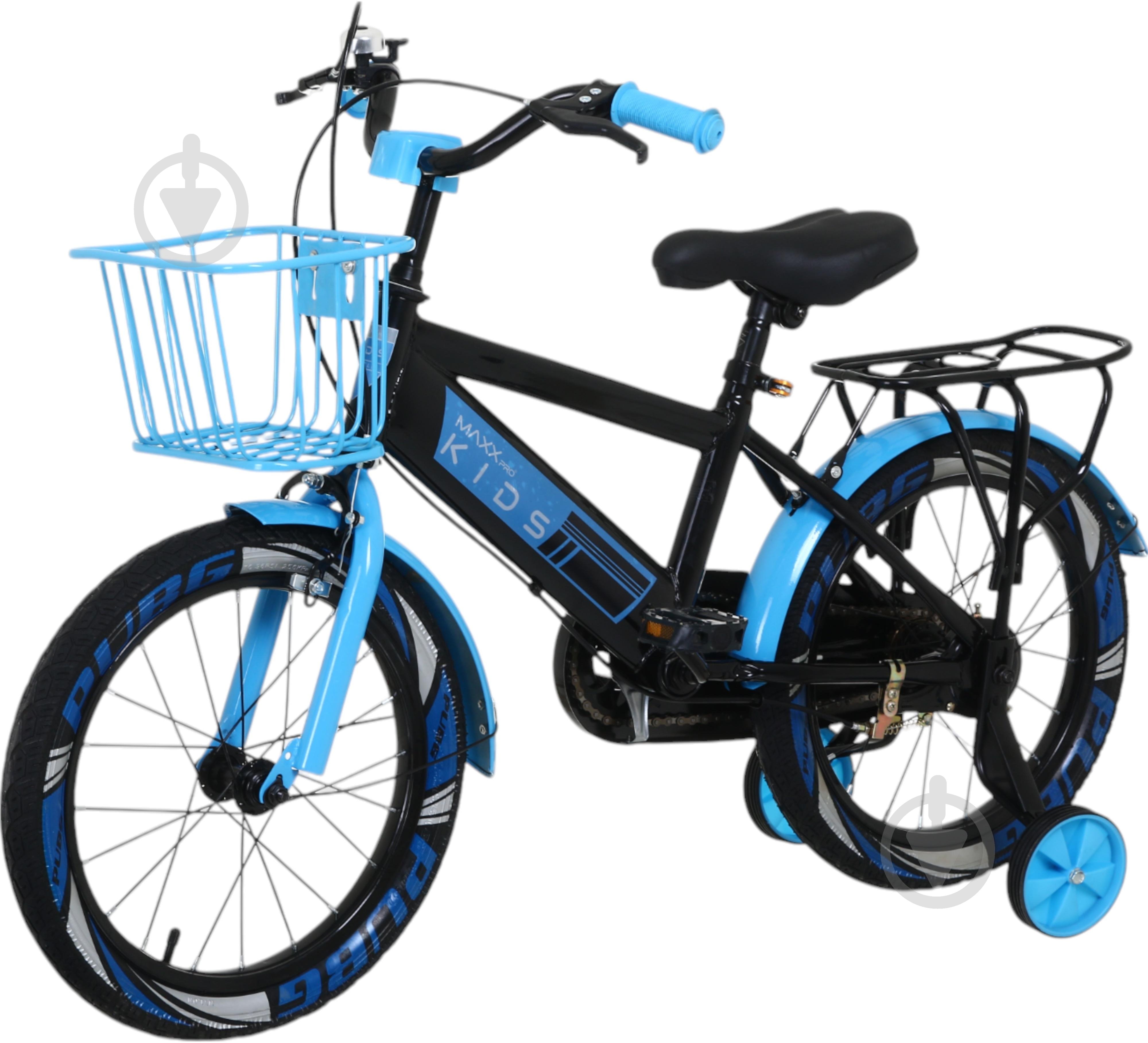 ᐉ Велосипед дитячий MaxxPro kids 16' KQ-14 блакитний • Краща ціна