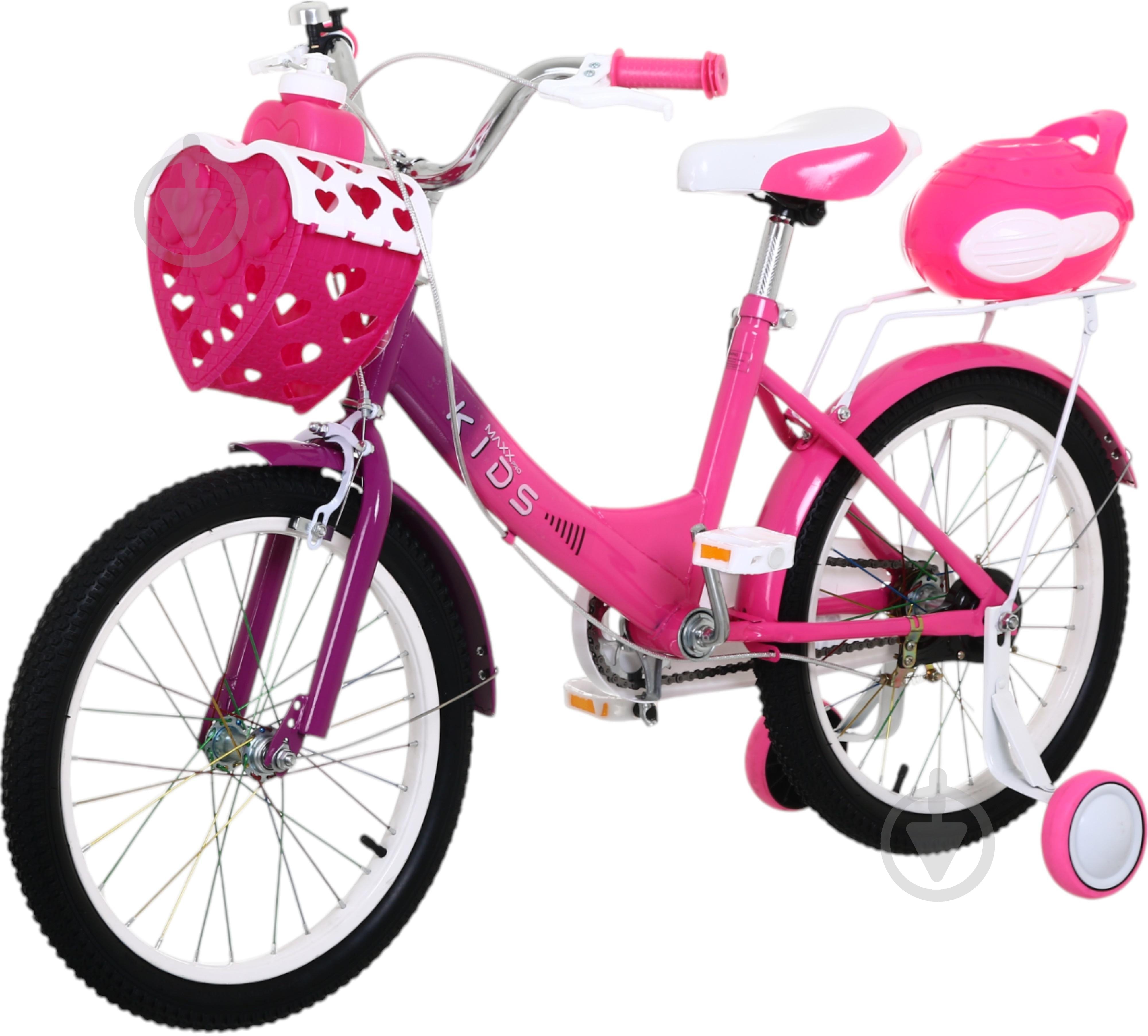Велосипед дитячий MaxxPro kids 18' KQ-17 рожевий - фото 1
