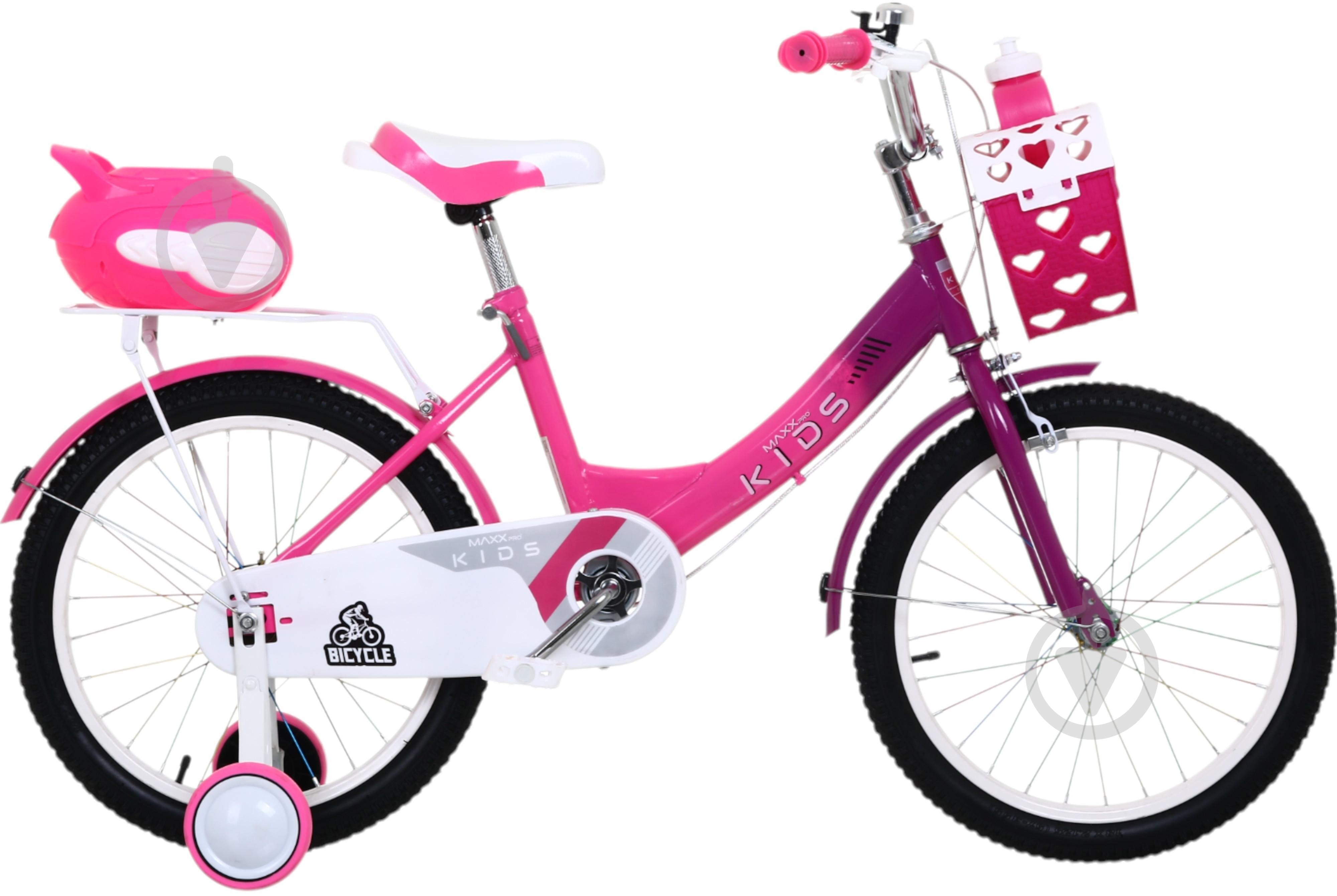 Велосипед дитячий MaxxPro kids 18' KQ-17 рожевий - фото 2