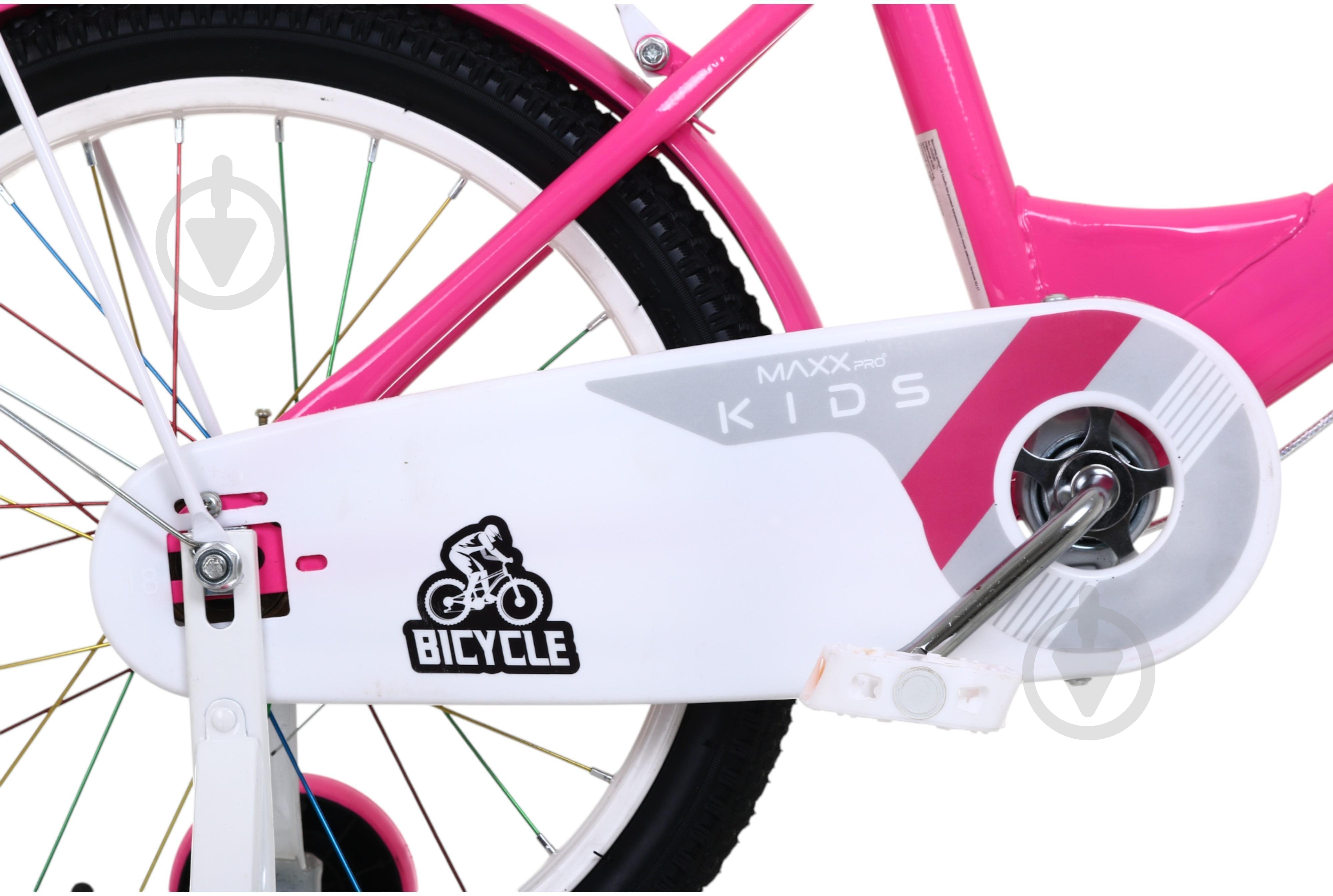 Велосипед дитячий MaxxPro kids 18' KQ-17 рожевий - фото 5
