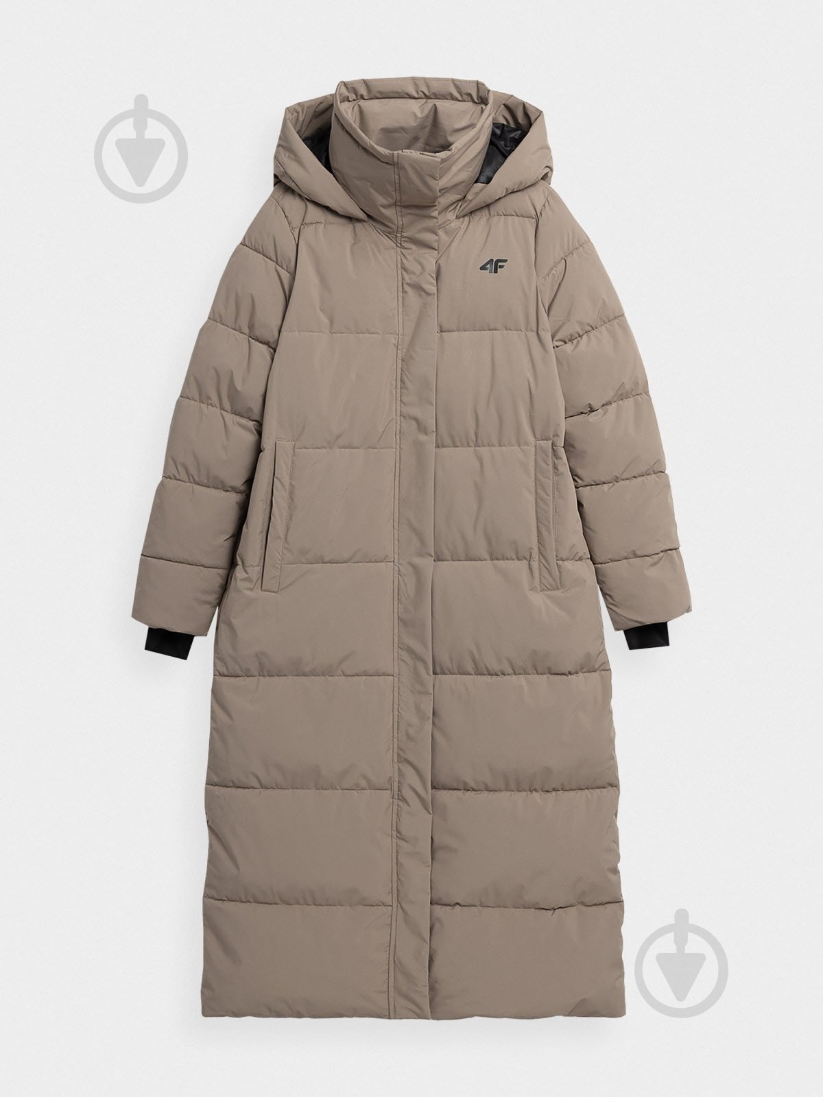 Куртка женская 4F DOWN JACKET F237 4FAW23TDJAF237-82S р.XL коричневая - фото 5