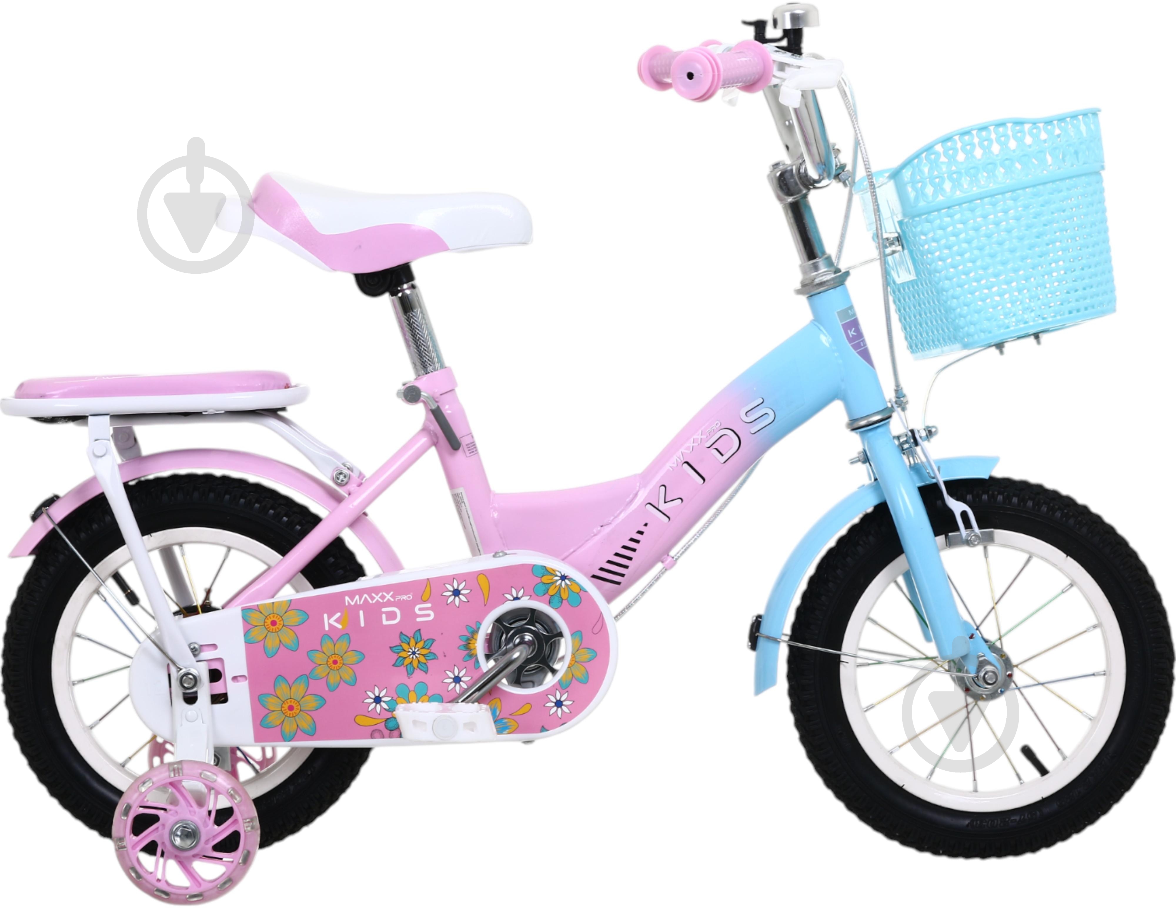 Велосипед дитячий MaxxPro kids 12' KQ-10 рожевий - фото 2