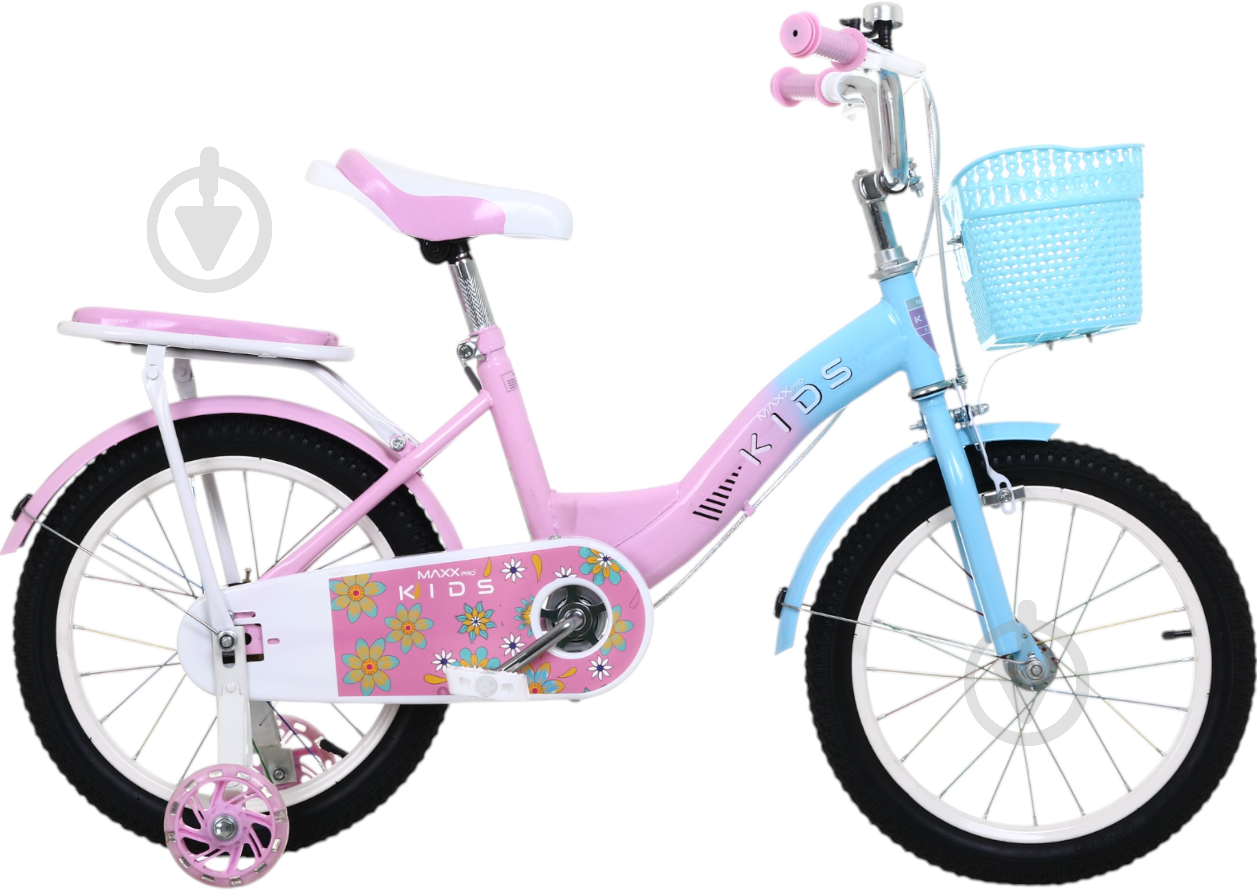 Велосипед дитячий MaxxPro kids 16' KQ-10 рожевий - фото 2