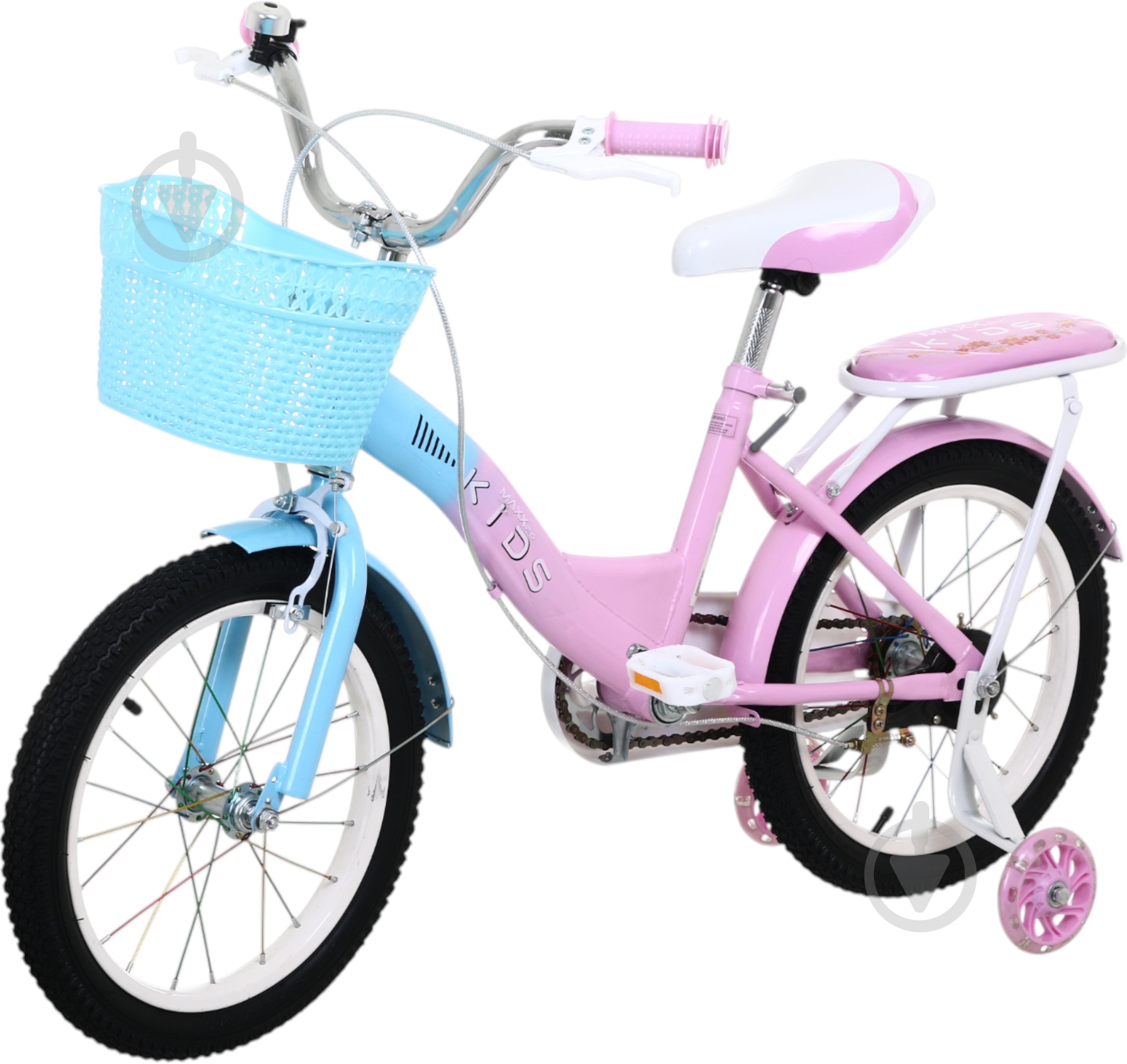 Велосипед дитячий MaxxPro kids 16' KQ-10 рожевий - фото 1