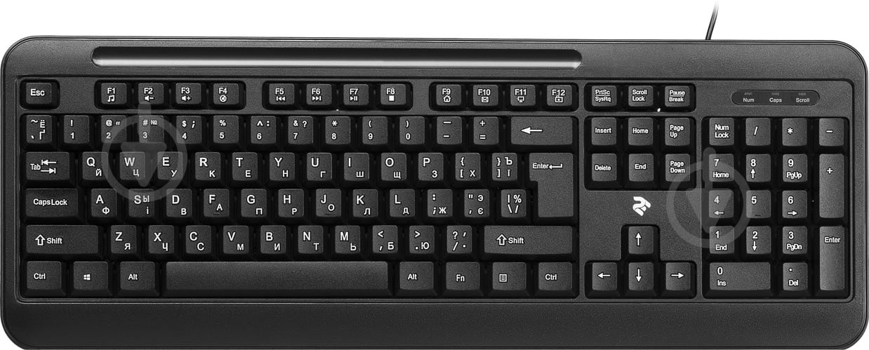 Клавиатура 2E (2E-KM1040UB) black - фото 1