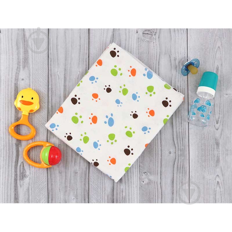 Пеленка Руно 203.05 80х90 см белый с рисунком - фото 4