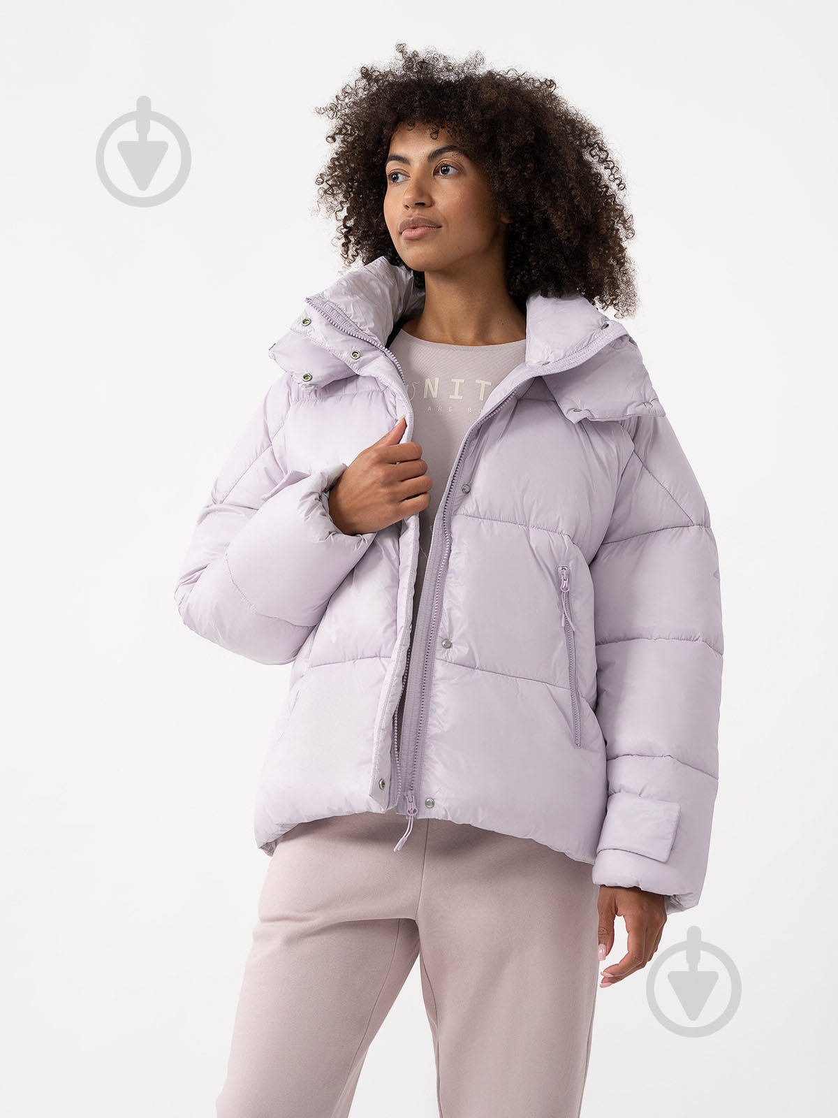 Куртка женская 4F DOWN JACKET F231 4FAW23TDJAF231-52S р.XS розовая - фото 3