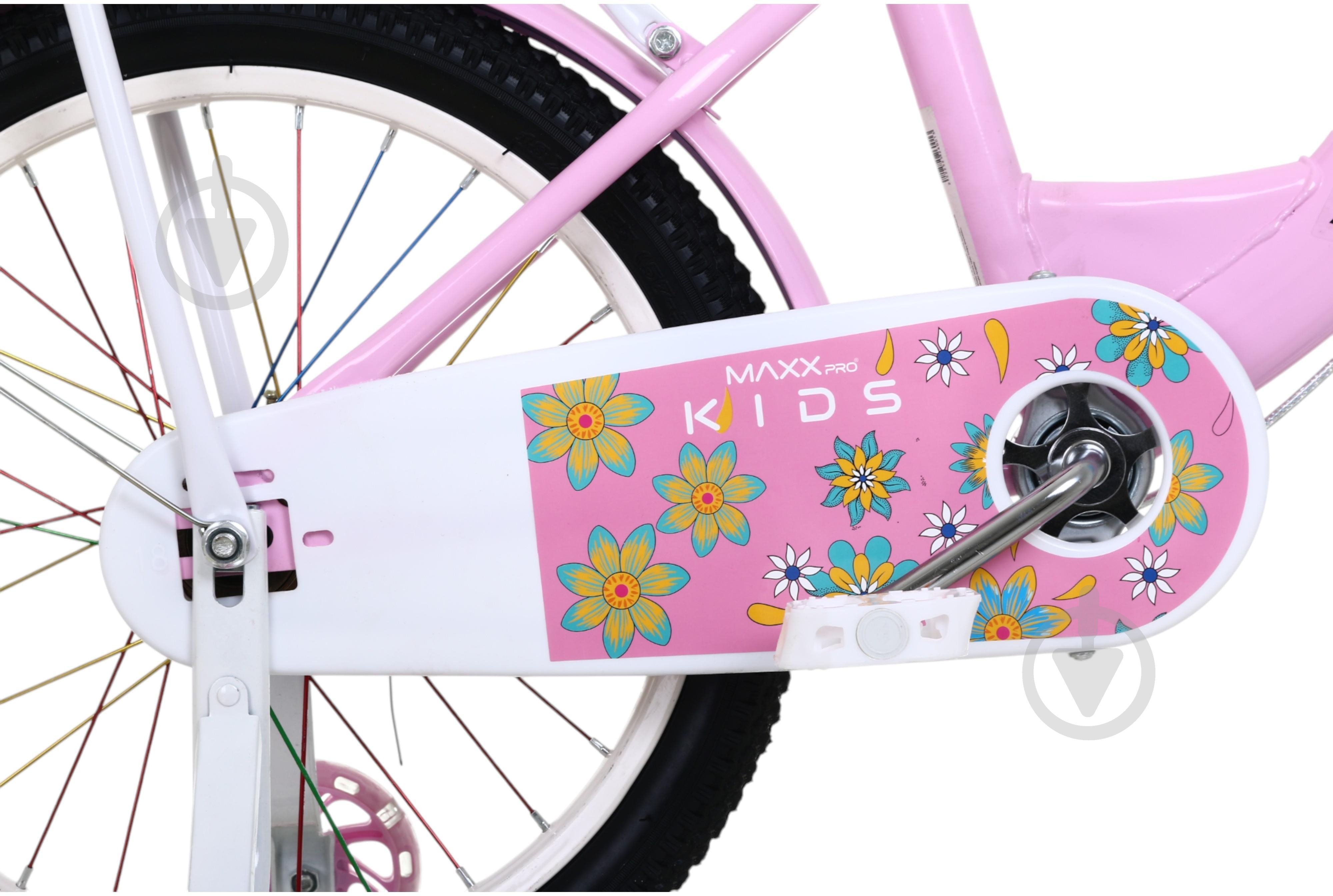 Велосипед дитячий MaxxPro kids 18' KQ-10 рожевий - фото 6