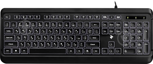 Клавиатура 2E (2E-KS120UB) black - фото 1 Клавиатура 2E (2E-KS120UB) black - фото 1