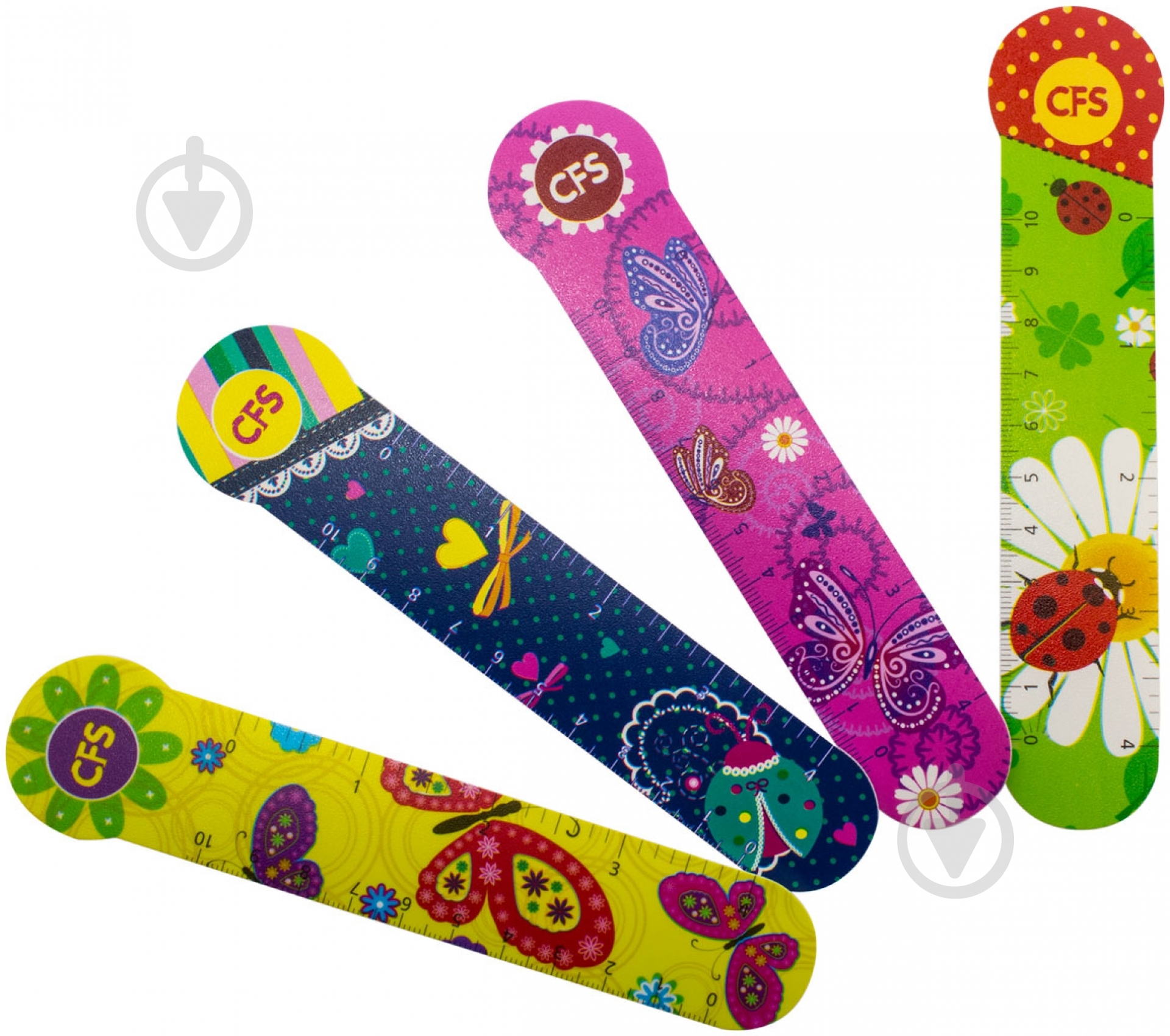 Закладка Butterflies 4 шт Cool For School - фото 2
