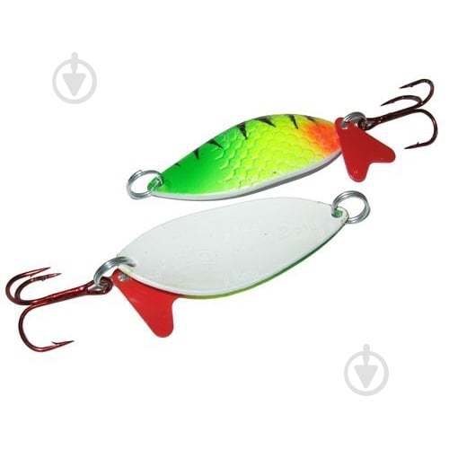 Блешня-коливалка Spinnex PERCH 8 г green/red/orange - фото 1