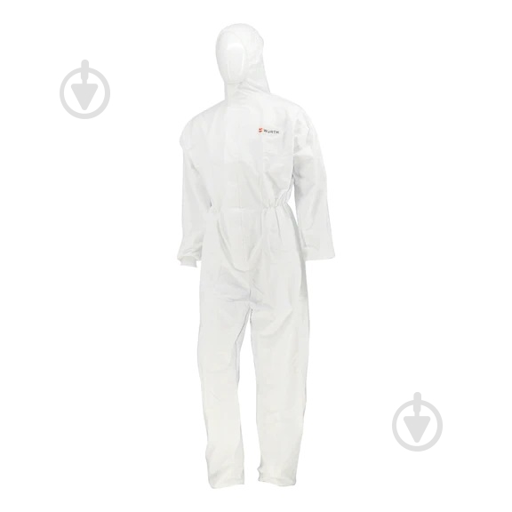 Комбинезон одноразовый WURTH CAT3-TYPE5/6 р. M рост 1-2 0899021212 белый - фото 1 Комбинезон одноразовый WURTH CAT3-TYPE5/6 р. M рост 1-2 0899021212 белый - фото 1