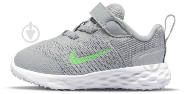 Кросівки Nike REVOLUTION 6 NN (TDV) DD1094-009 р.25 сірі - фото 4