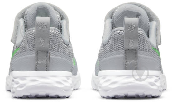 Кросівки Nike REVOLUTION 6 NN (TDV) DD1094-009 р.25 сірі - фото 5