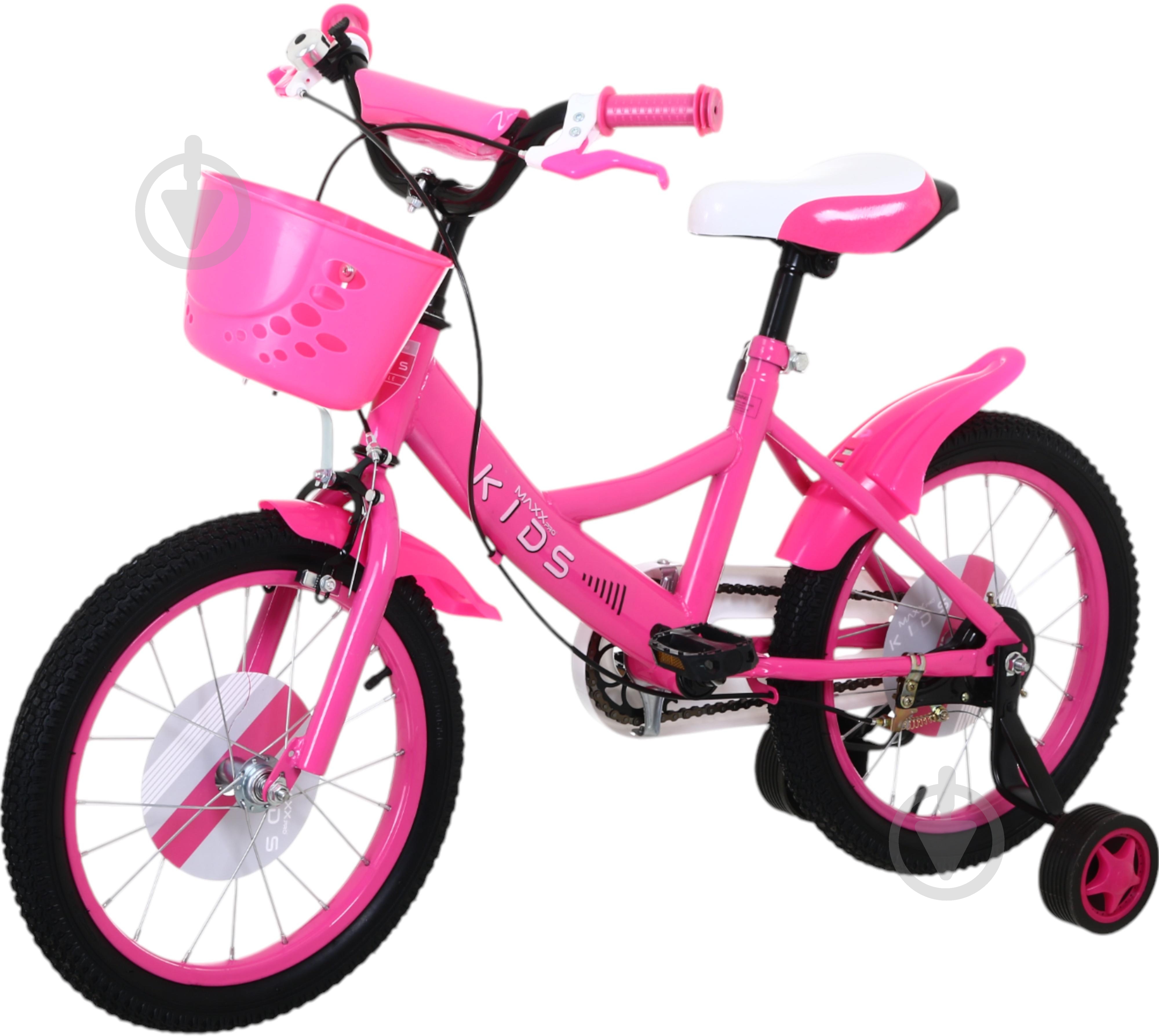 Велосипед дитячий MaxxPro kids 16' KQ-13 рожевий - фото 1