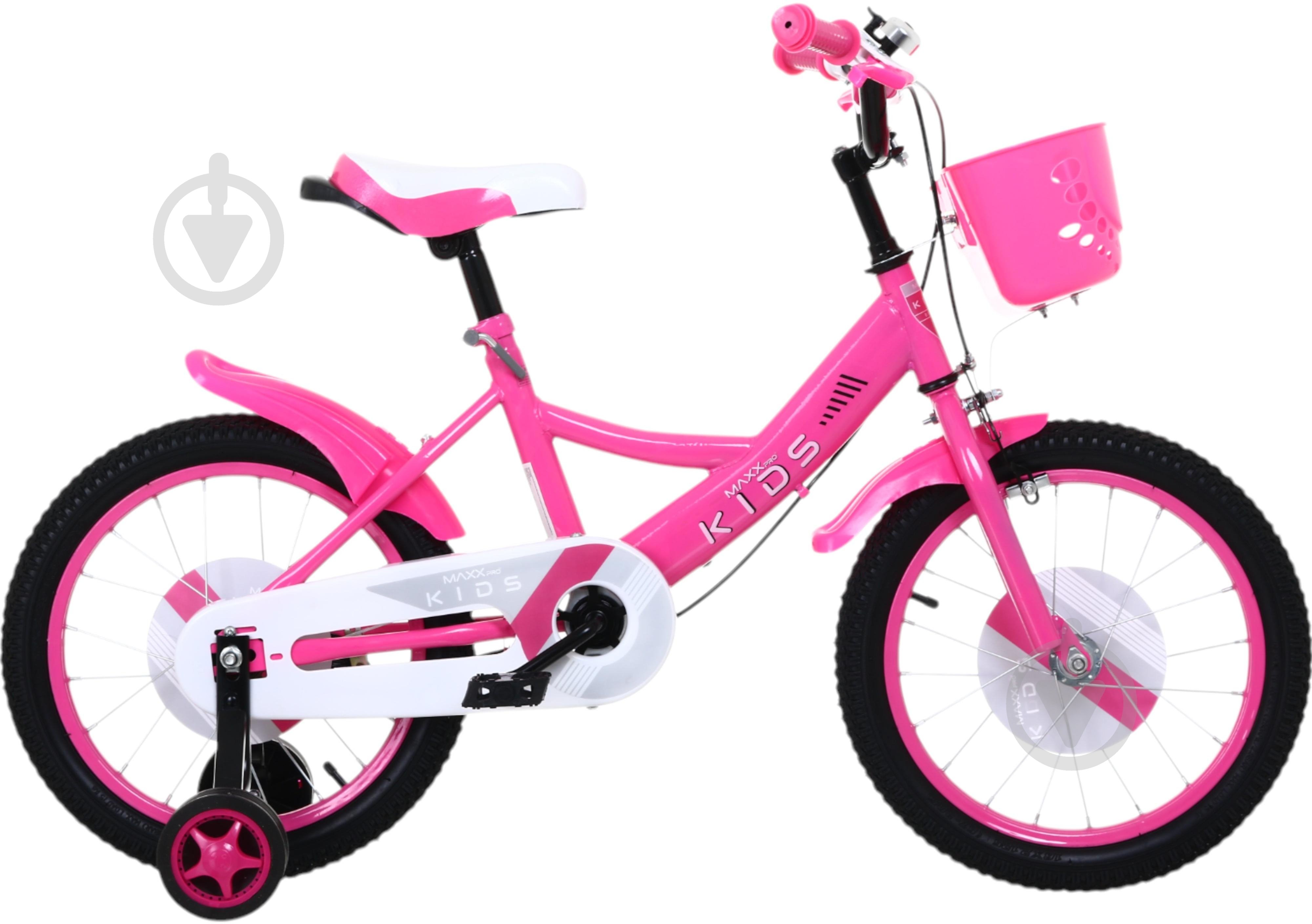Велосипед дитячий MaxxPro kids 16' KQ-13 рожевий - фото 2