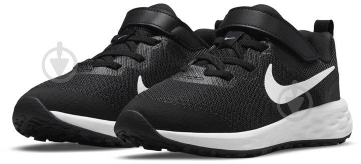 Кроссовки детские демисезонные Nike REVOLUTION 6 DD1095-003 р.33 черные - фото 6 Кроссовки детские демисезонные Nike REVOLUTION 6 DD1095-003 р.33 черные - фото 6
