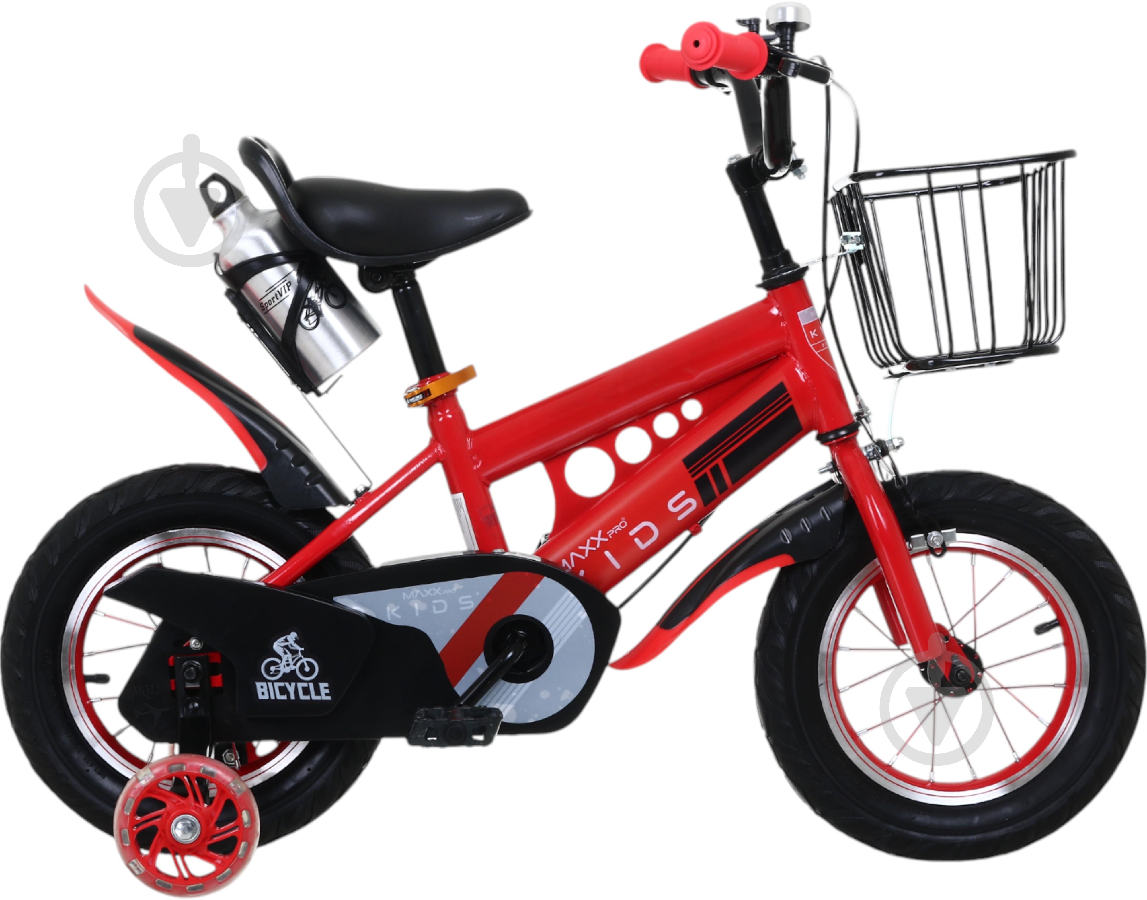 Велосипед дитячий MaxxPro kids 12' KQ-16 червоний - фото 2