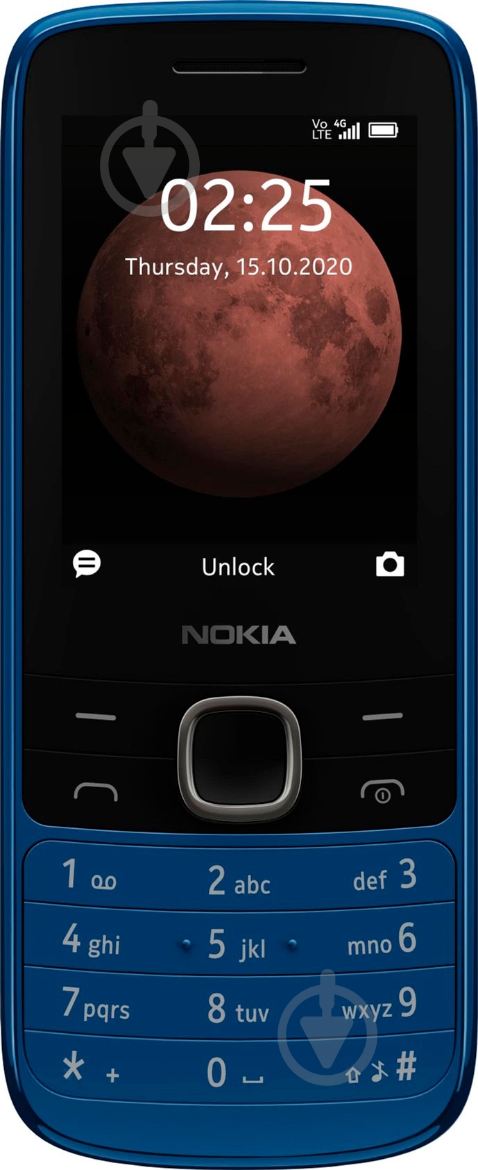 Мобильный телефон Nokia 225 4G DS blue Nokia 225 4G Blue - фото 2