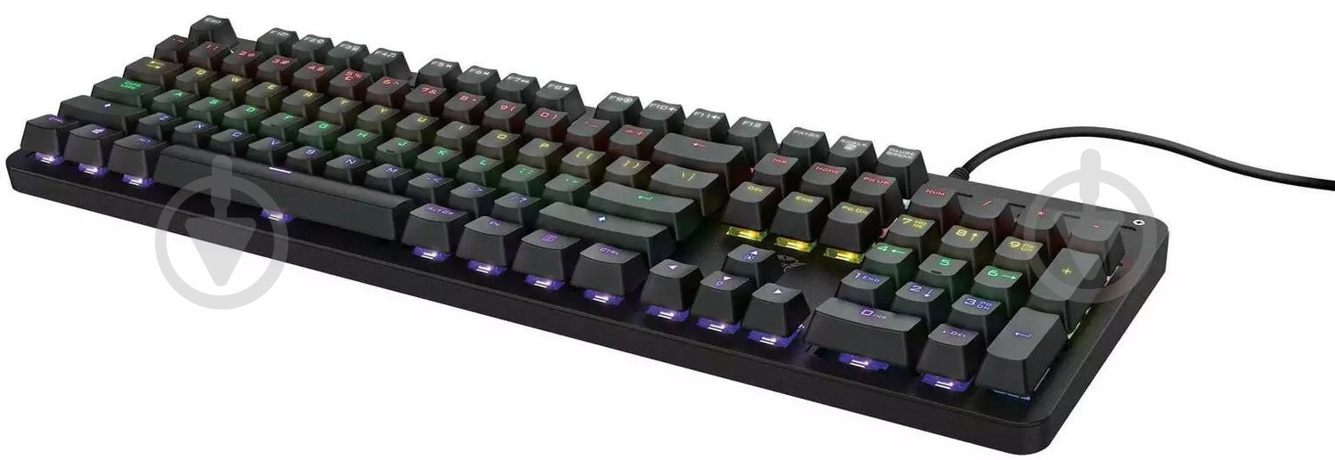 Клавиатура Trust (24200) GXT 863 Mazz Mechanical Keyboard black - фото 6 Клавиатура Trust (24200) GXT 863 Mazz Mechanical Keyboard black - фото 6