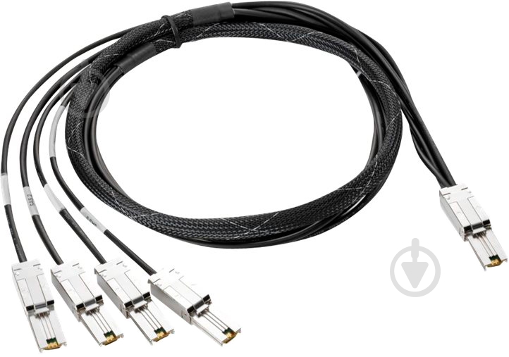 Патч-корд HP DL180 Gen9 8LFF Smar t Array Cbl Kit 725577-B21 1 м чорний - фото 1