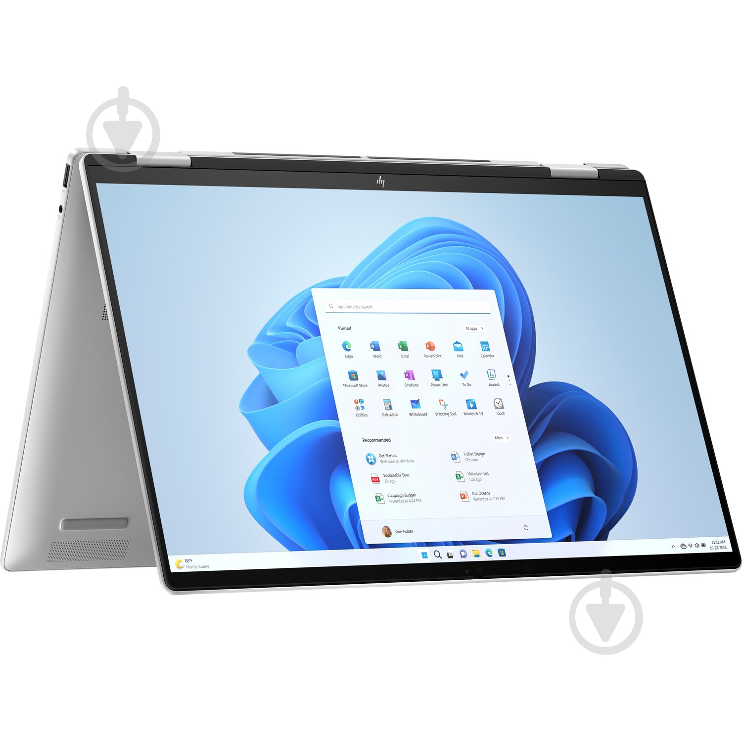 Ноутбук HP Envy x360 16" (A0NM9EA) silver - фото 7 Ноутбук HP Envy x360 16" (A0NM9EA) silver - фото 7
