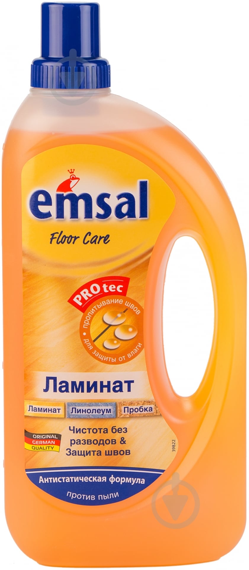 Средство Emsal Pro Tec для мытья ламината 1 л - фото 2