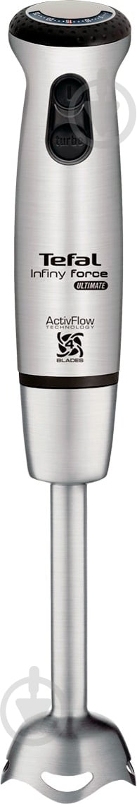 Блендер погружной Tefal INFINY FORCE ULTIMATE HB877D38 нержавеющая сталь - фото 2
