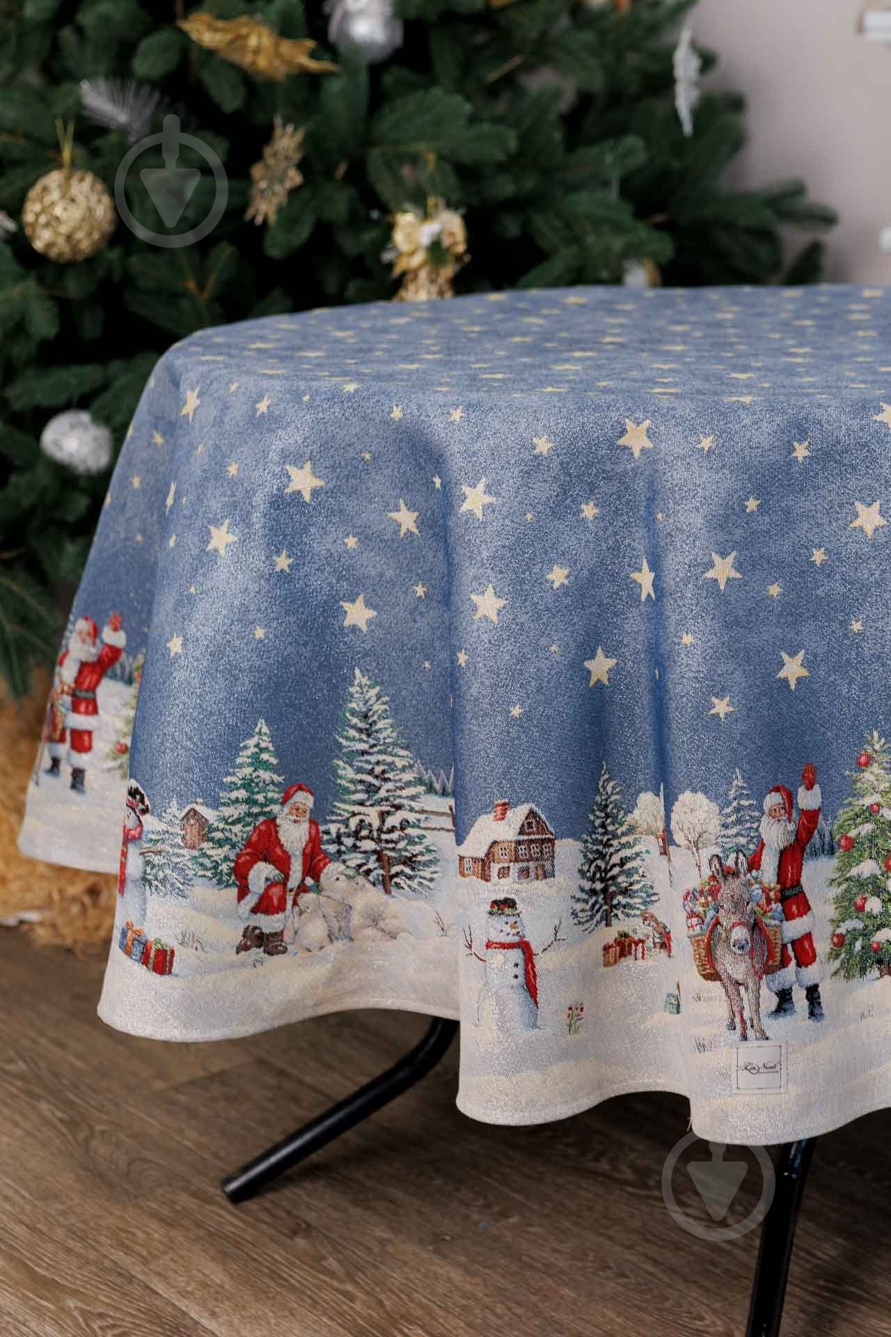 Скатерть круглая Сказочная ночь Ø 160 см La Nuit - фото 4 Скатерть круглая Сказочная ночь Ø 160 см La Nuit - фото 4