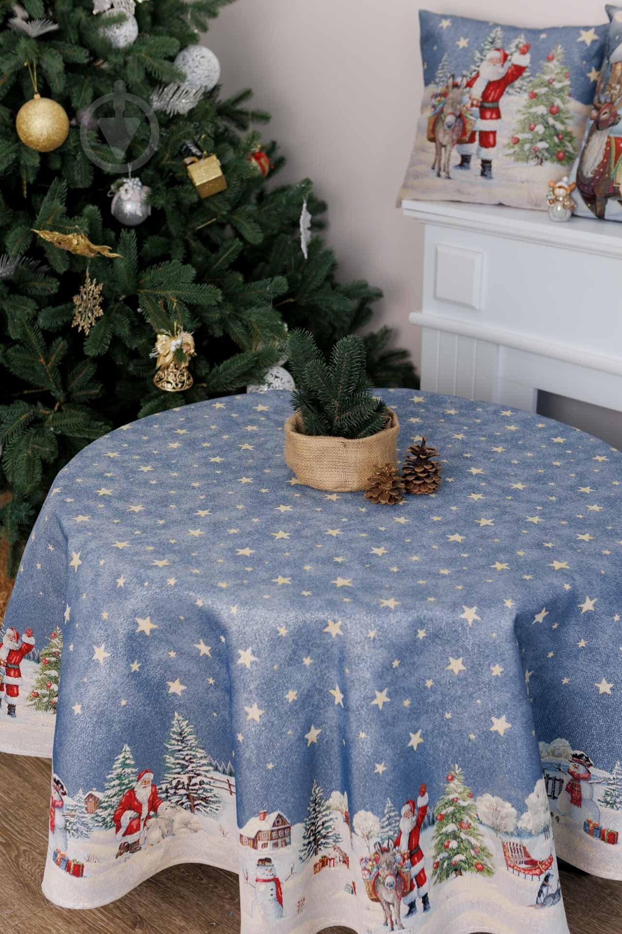 Скатерть круглая Сказочная ночь Ø 160 см La Nuit - фото 5 Скатерть круглая Сказочная ночь Ø 160 см La Nuit - фото 5