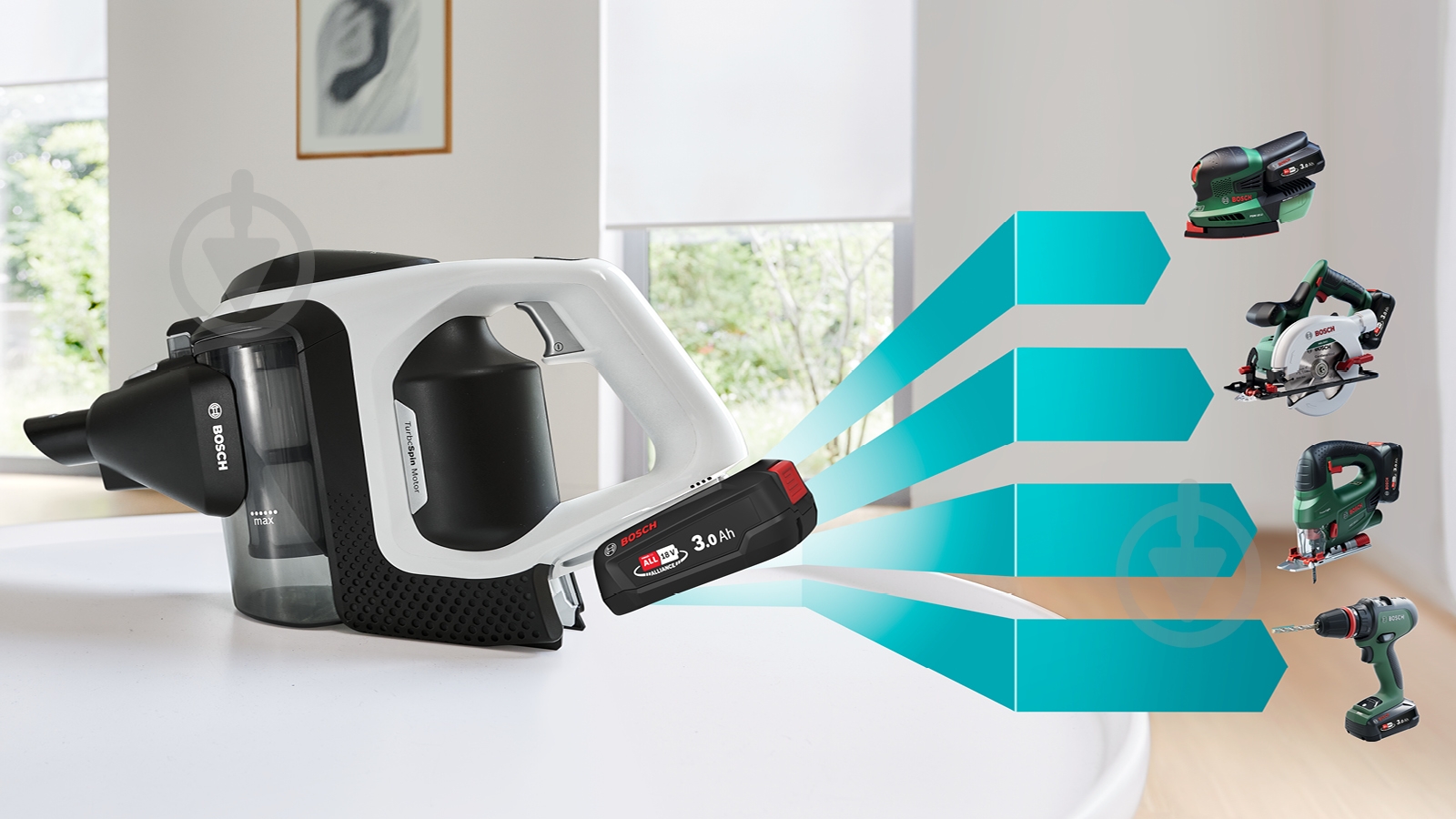 Съемная батарея Bosch BHZUB1830 - фото 4