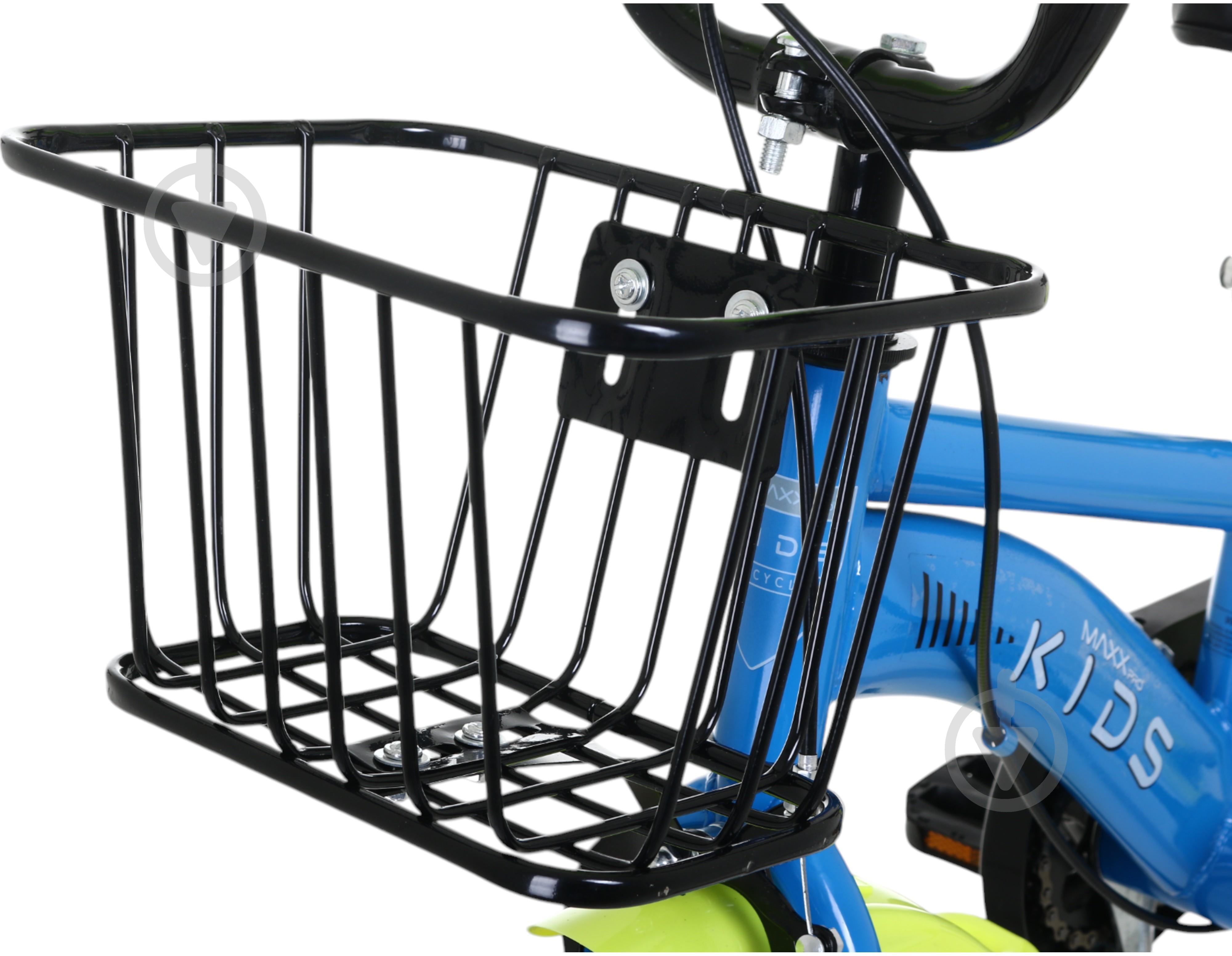Велосипед дитячий MaxxPro kids 12' KQ-02 блакитний - фото 6