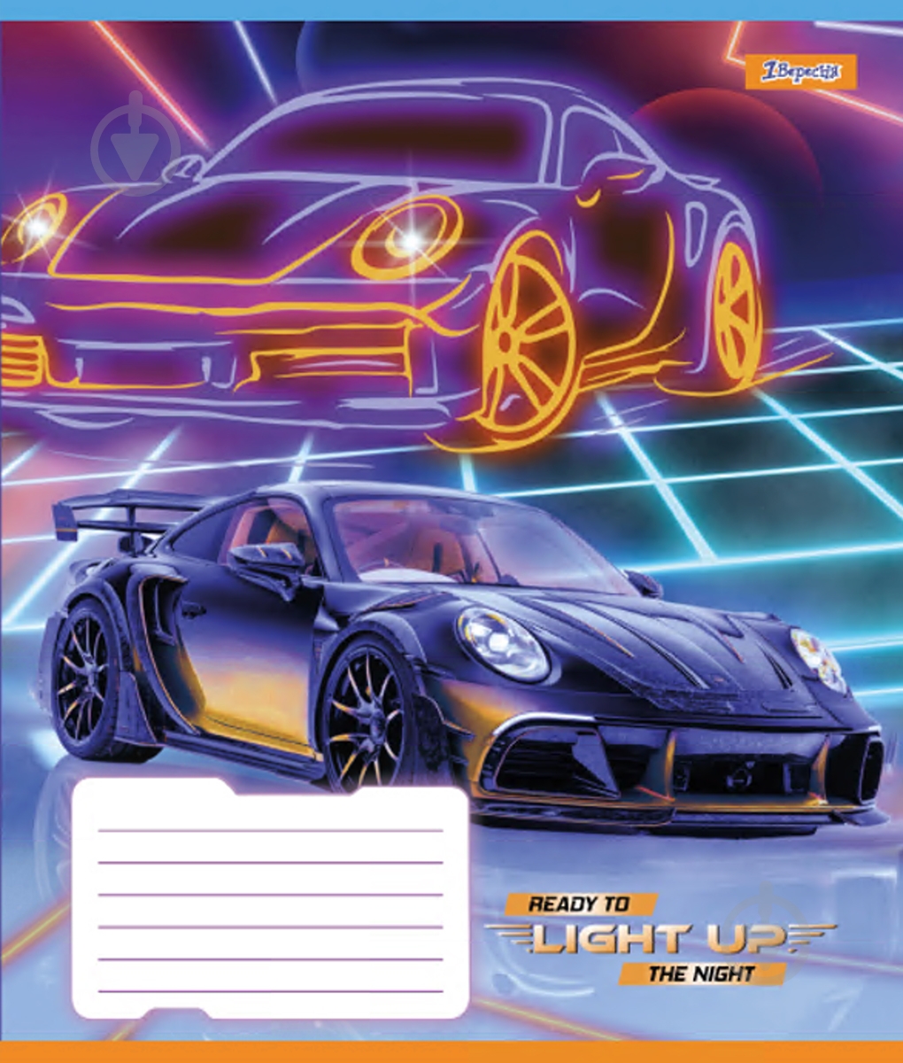 Тетрадь школьная 60 листов линия Lights up (767150) 1 вересня - фото 3 Тетрадь школьная 60 листов линия Lights up (767150) 1 вересня - фото 3