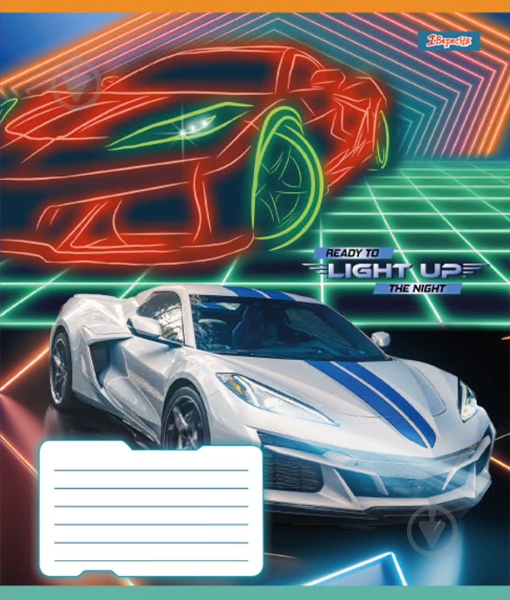 Тетрадь школьная 60 листов линия Lights up (767150) 1 вересня - фото 4 Тетрадь школьная 60 листов линия Lights up (767150) 1 вересня - фото 4