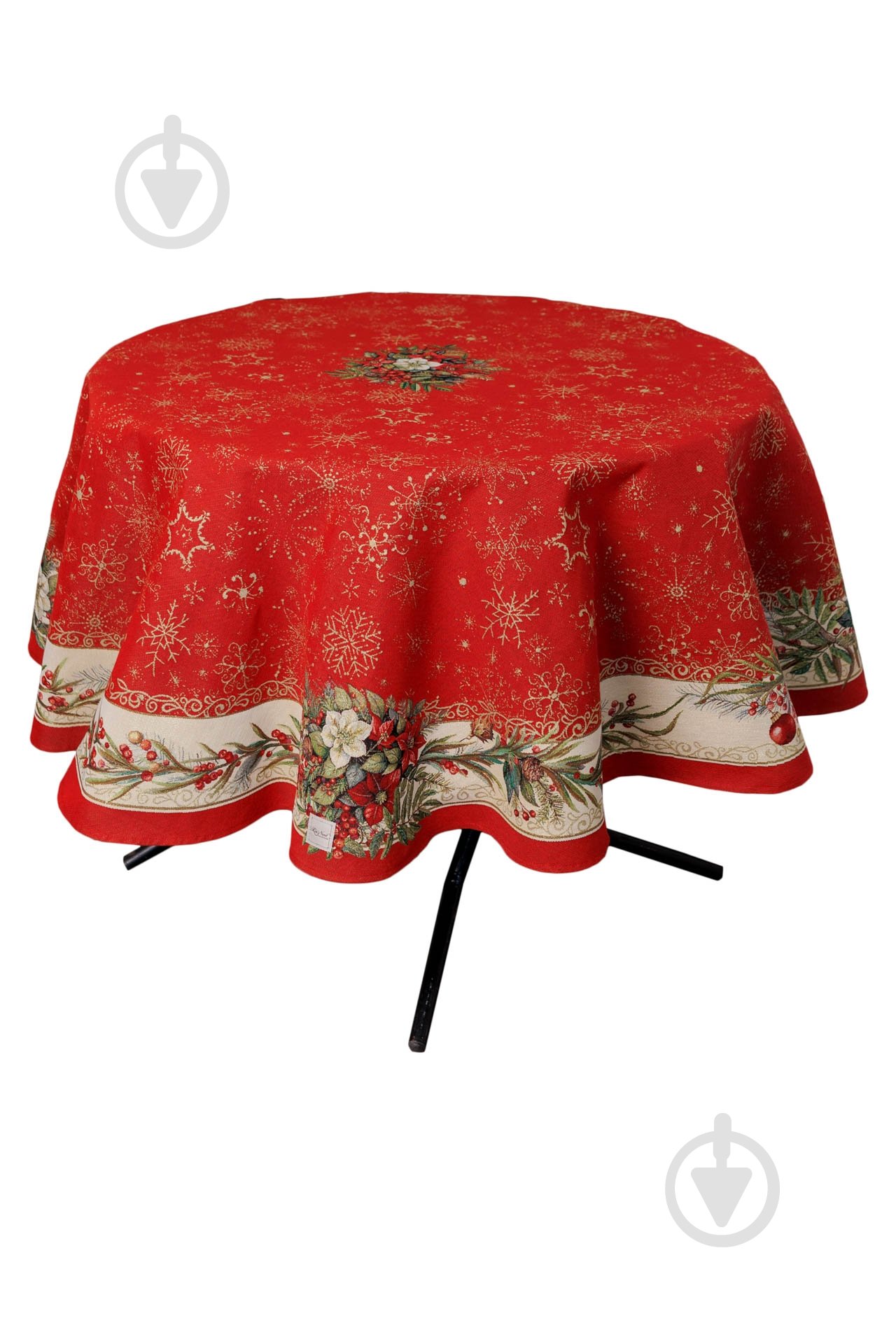 Скатертина кругла Різдво Ø 160 см La Nuit - фото 1 Скатертина кругла Різдво Ø 160 см La Nuit - фото 1