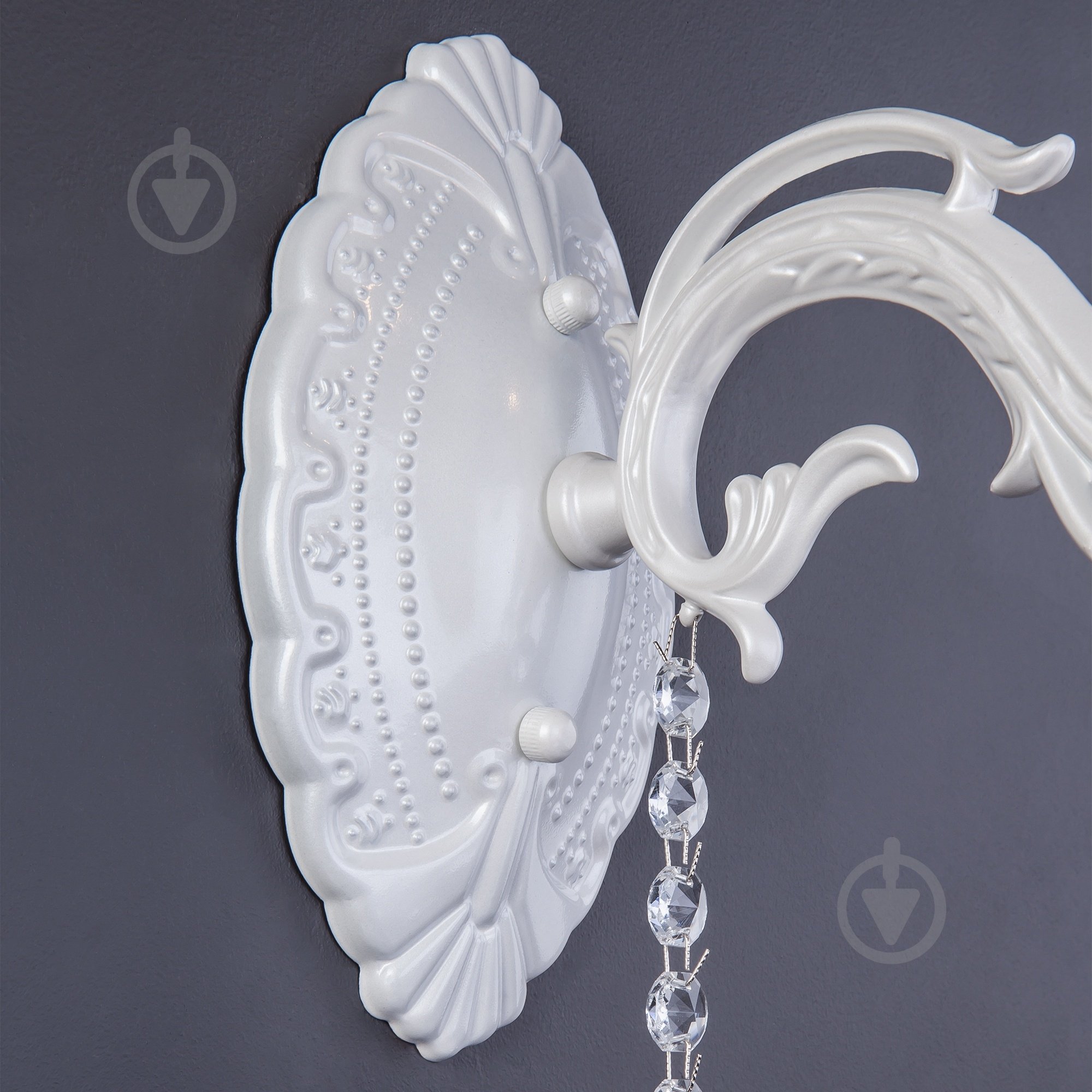 ВИТРИНА! Бра Strotskis Tivoli 1x60 Вт E14 белый 294/1 - фото 5