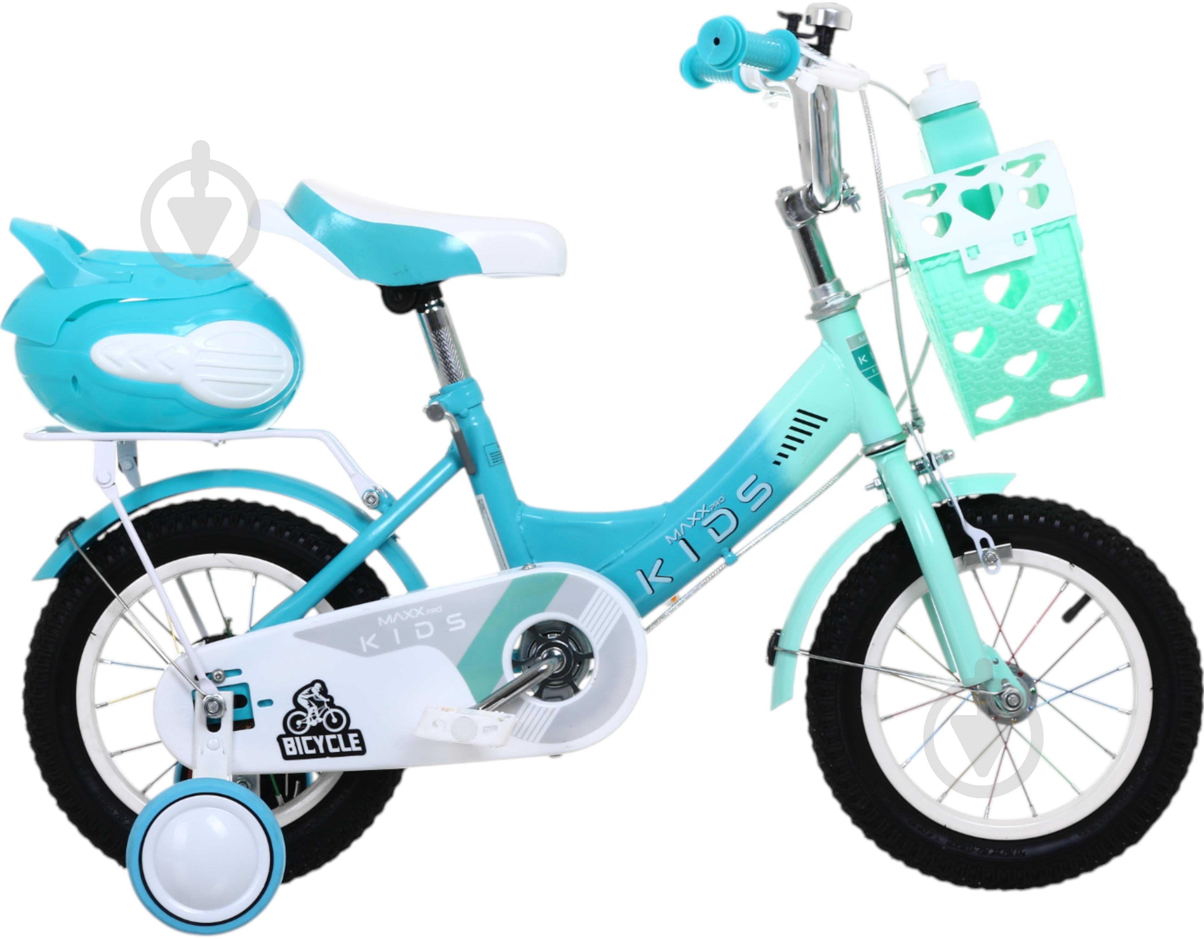 Велосипед дитячий MaxxPro kids 12' KQ-17 ментол - фото 2
