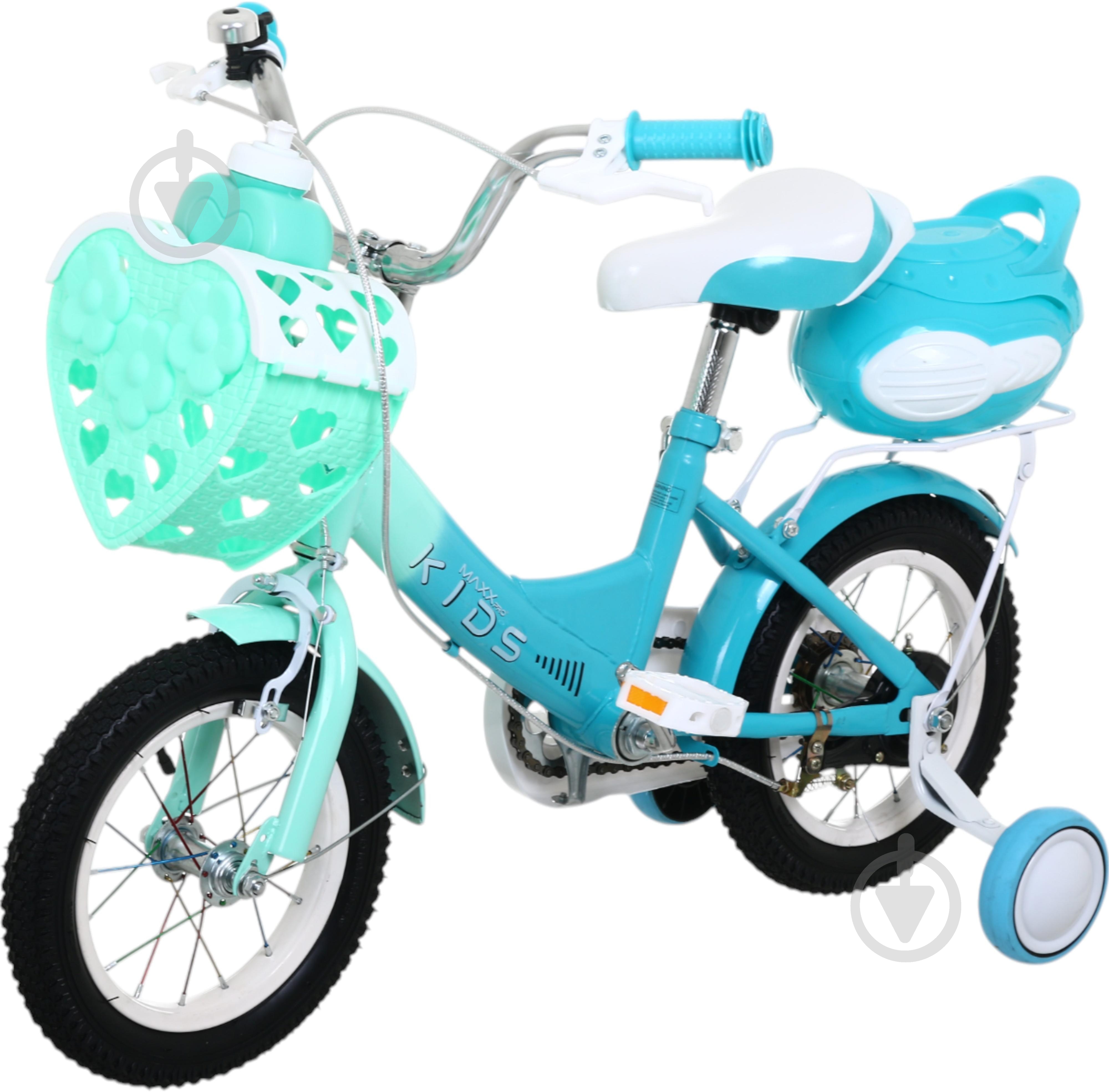 Велосипед дитячий MaxxPro kids 12' KQ-17 ментол - фото 1