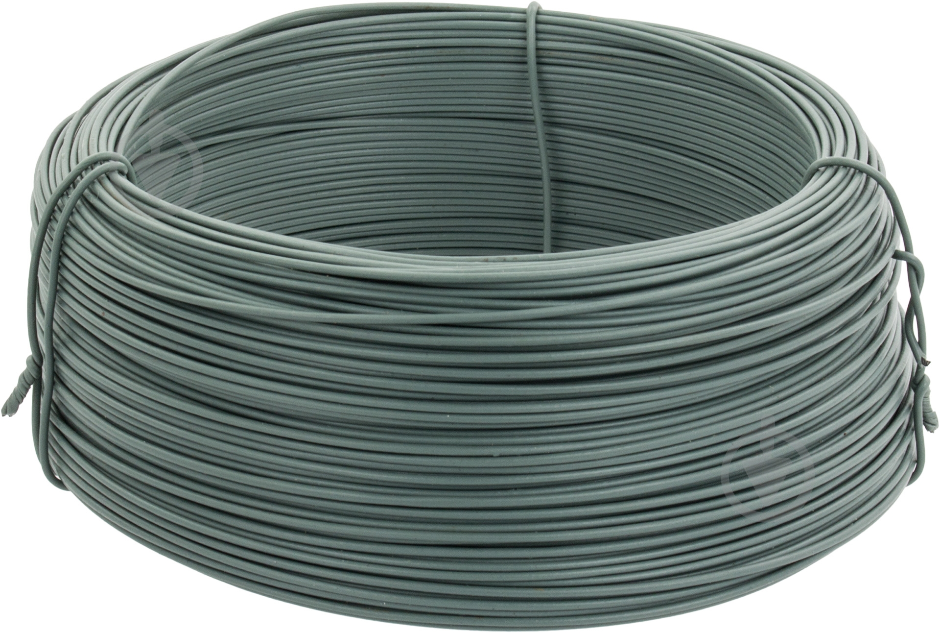 Проволока 0,8/1,4мм (серый) ПВХ - фото 2