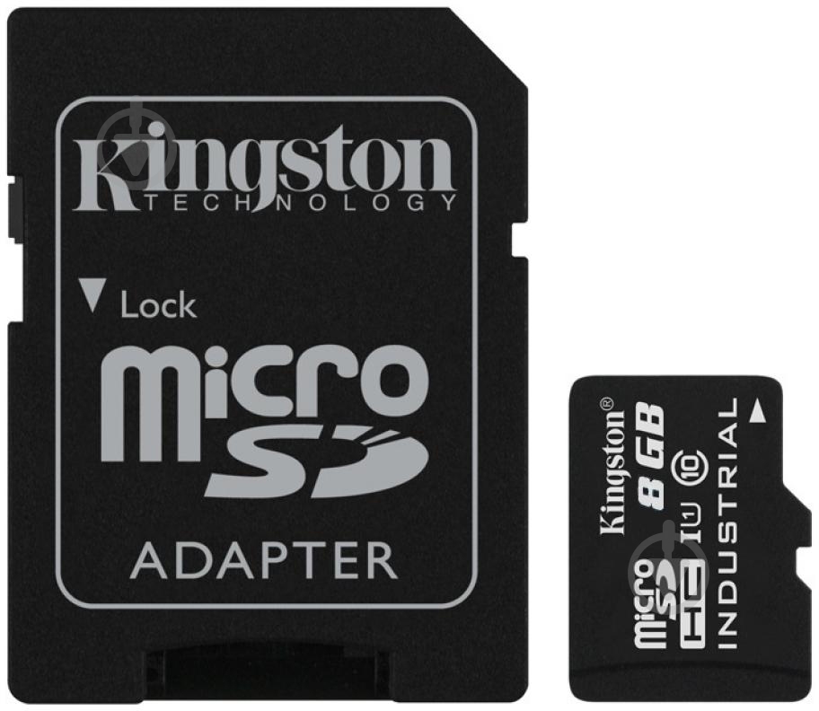 Карта памяти Kingston microSDHC 8 ГБ Class 10UHS-I (SDCIT/8GB) - фото 1