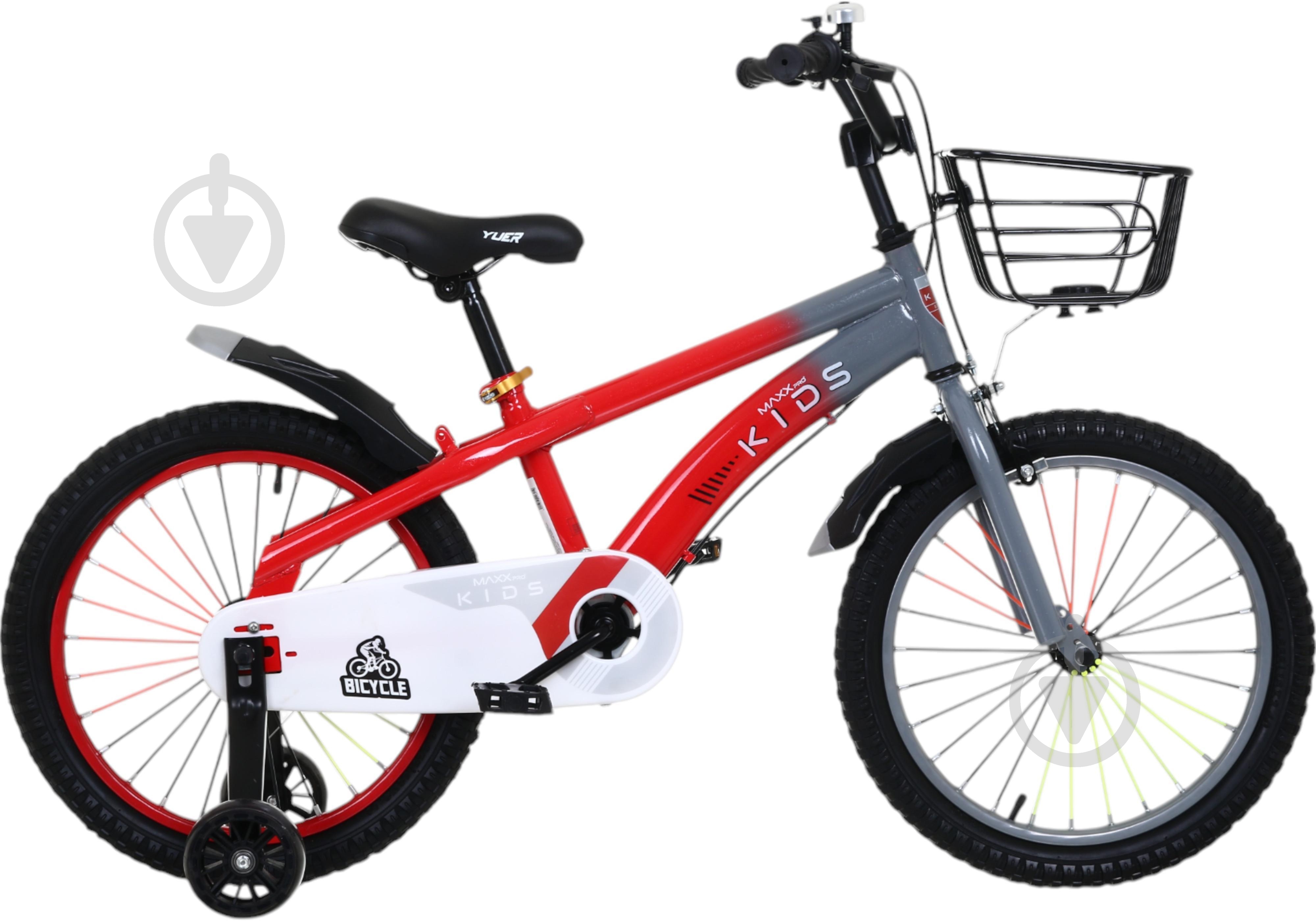 Велосипед дитячий MaxxPro kids 18' KQ-23 червоний - фото 2