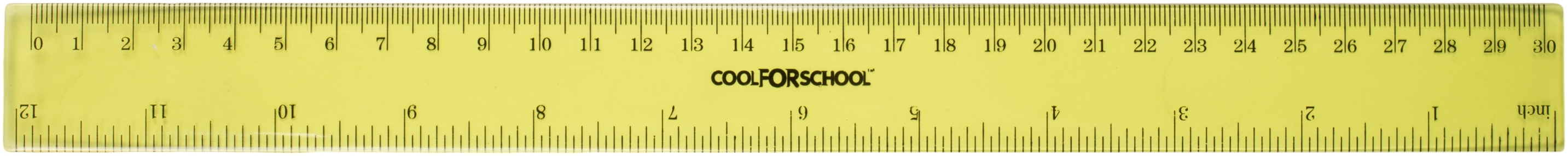 Линейка 30 см Cool For School - фото 1