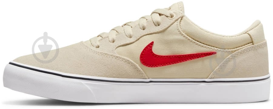 Кроссовки мужские демисезонные Nike SB CHRON 2 CNVS PRM DM3493-202 р.44,5 бежевые - фото 4
