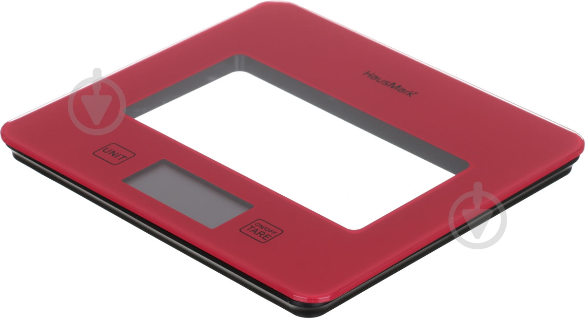 Весы кухонные HausMark HKS-8005RD - фото 1