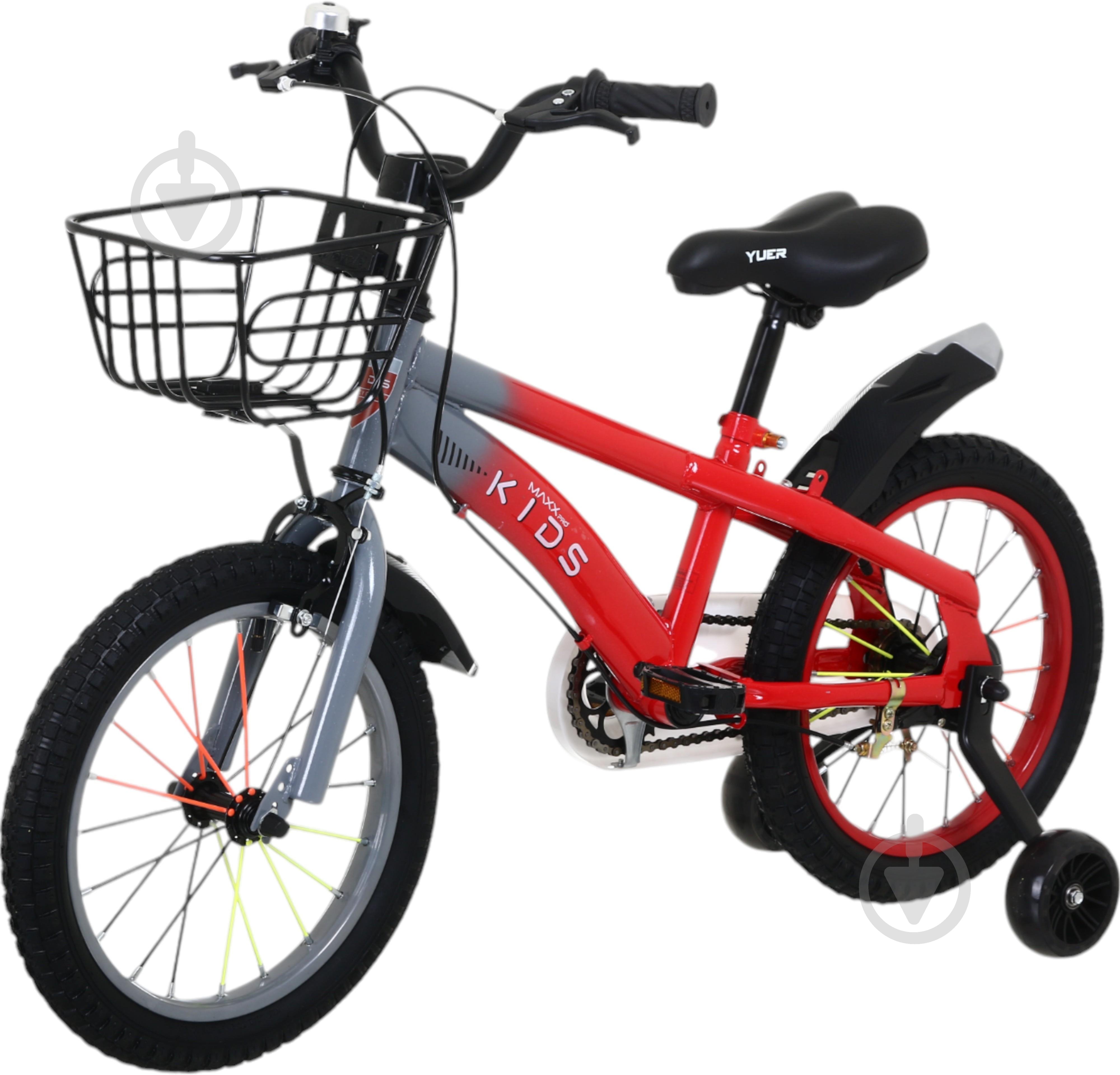 Велосипед дитячий MaxxPro kids 16' KQ-23 червоний - фото 1