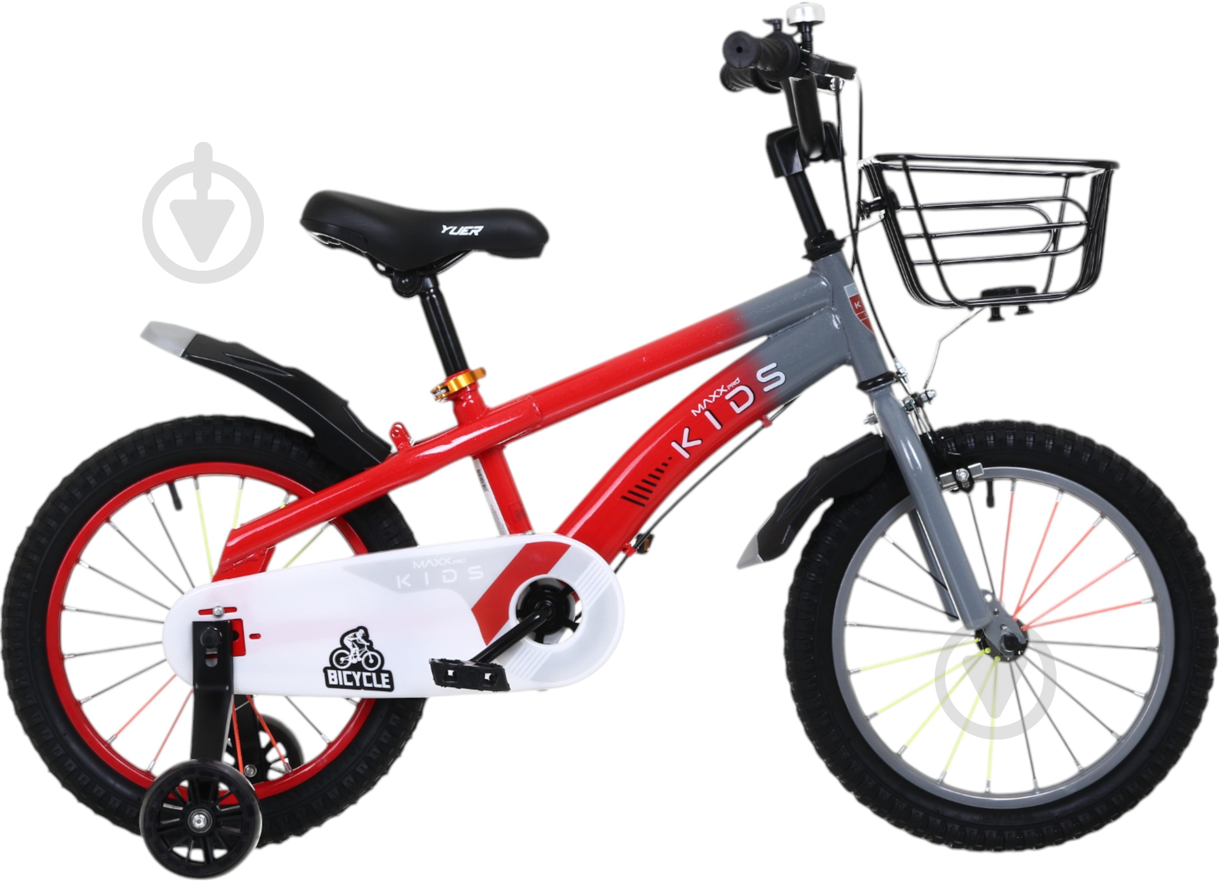 Велосипед дитячий MaxxPro kids 16' KQ-23 червоний - фото 2
